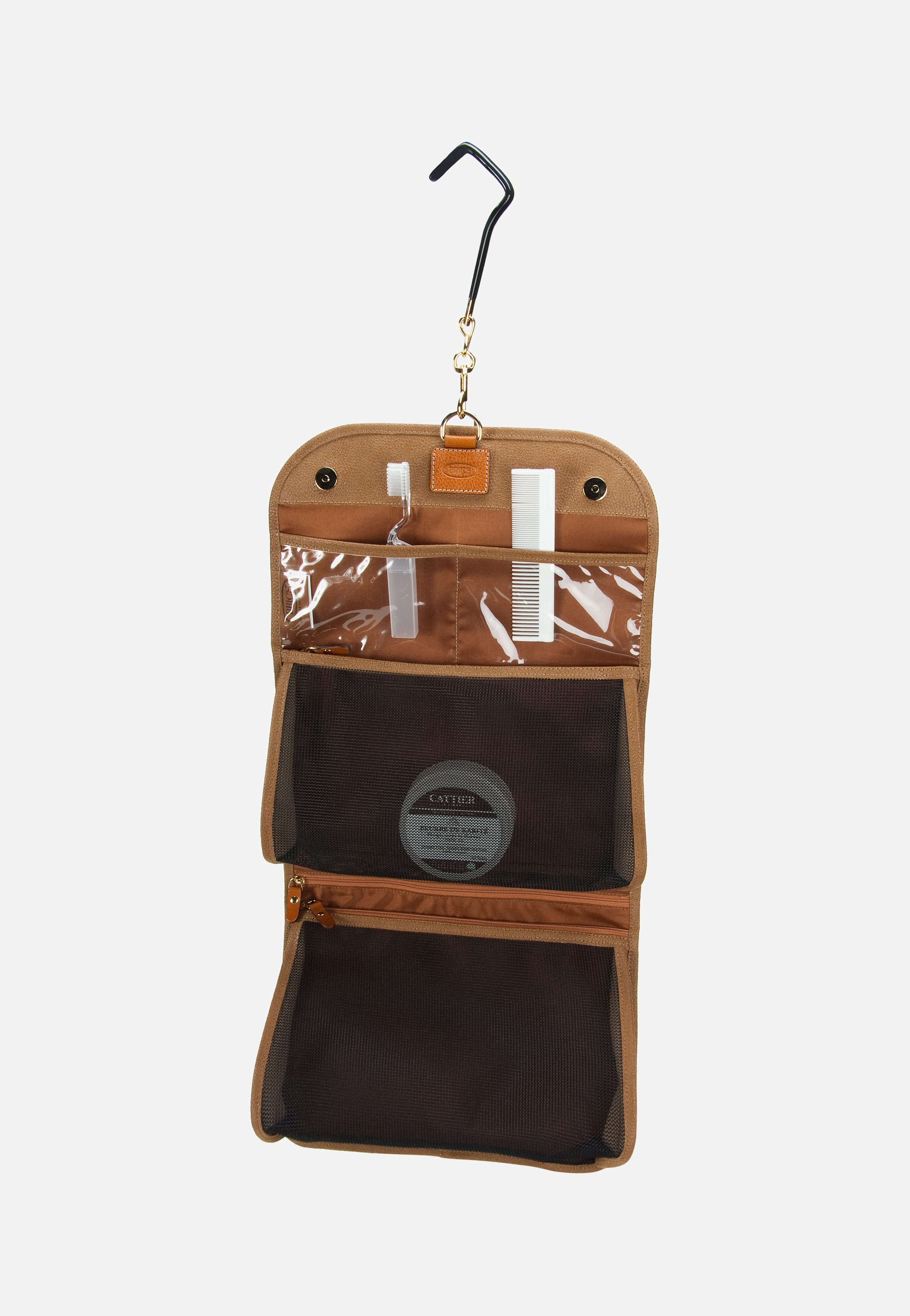Bric's - Life M Camel - Toiletry Bag | Neutral-Image