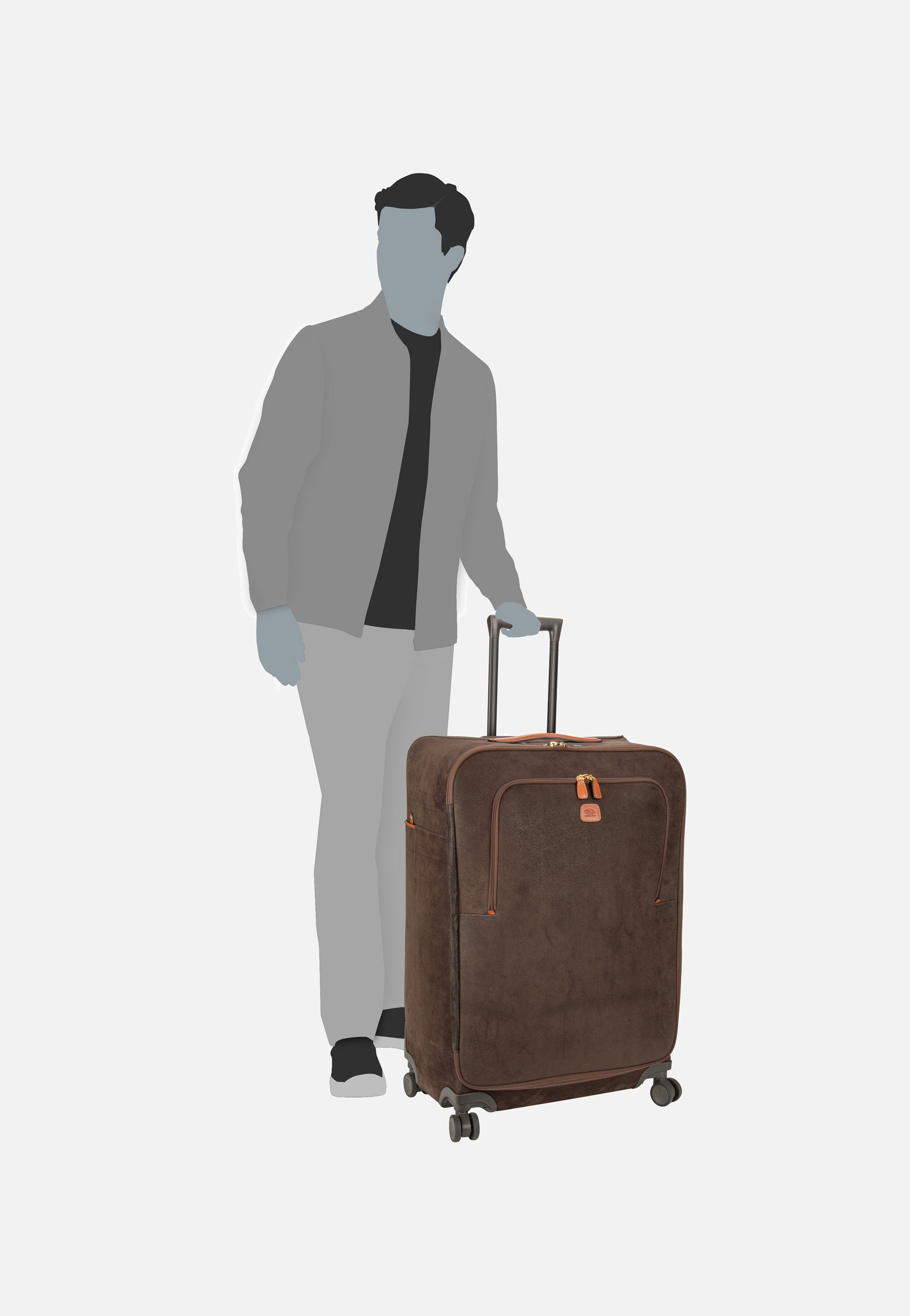 Bric's - Life Trolley M Oliva - Suitcase | Neutral-Image