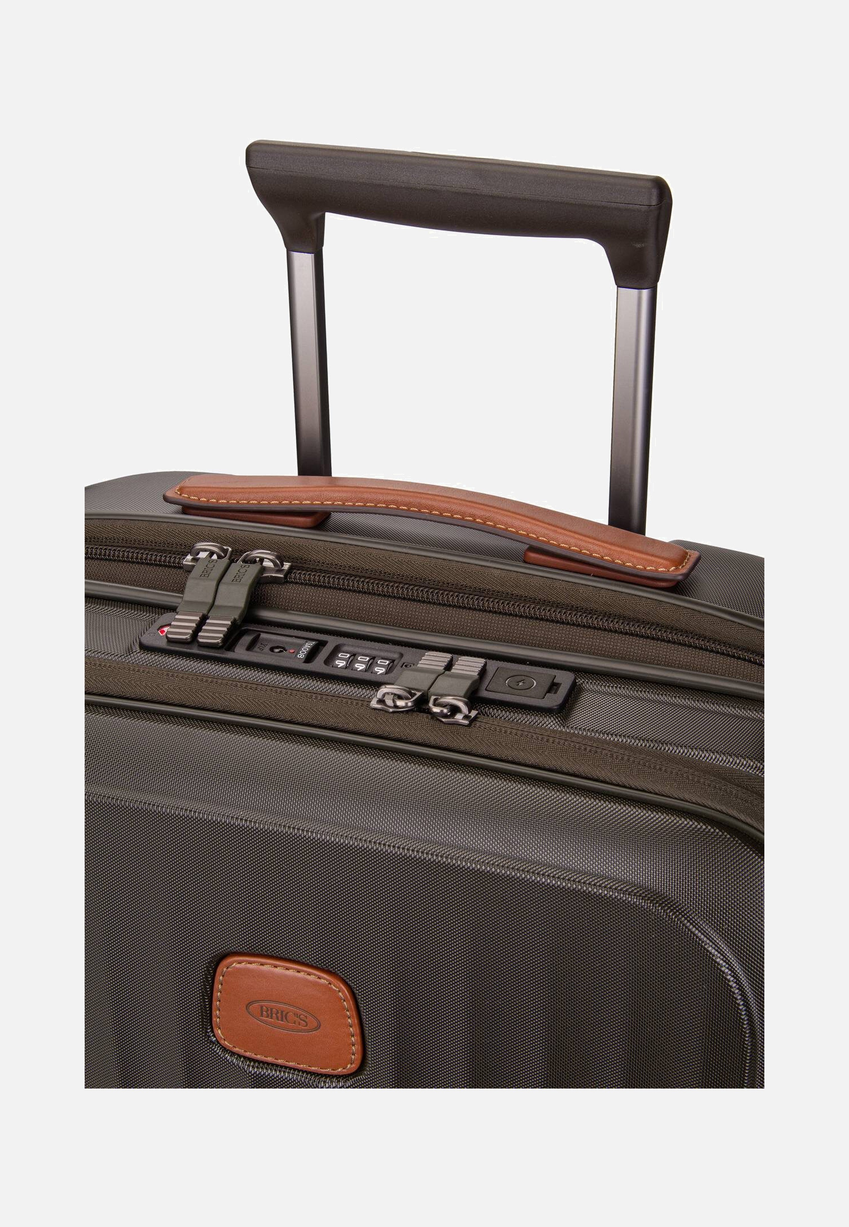 Bric's Taormina Trolley 55 Exp.Vortasche Olivgrün Suitcase