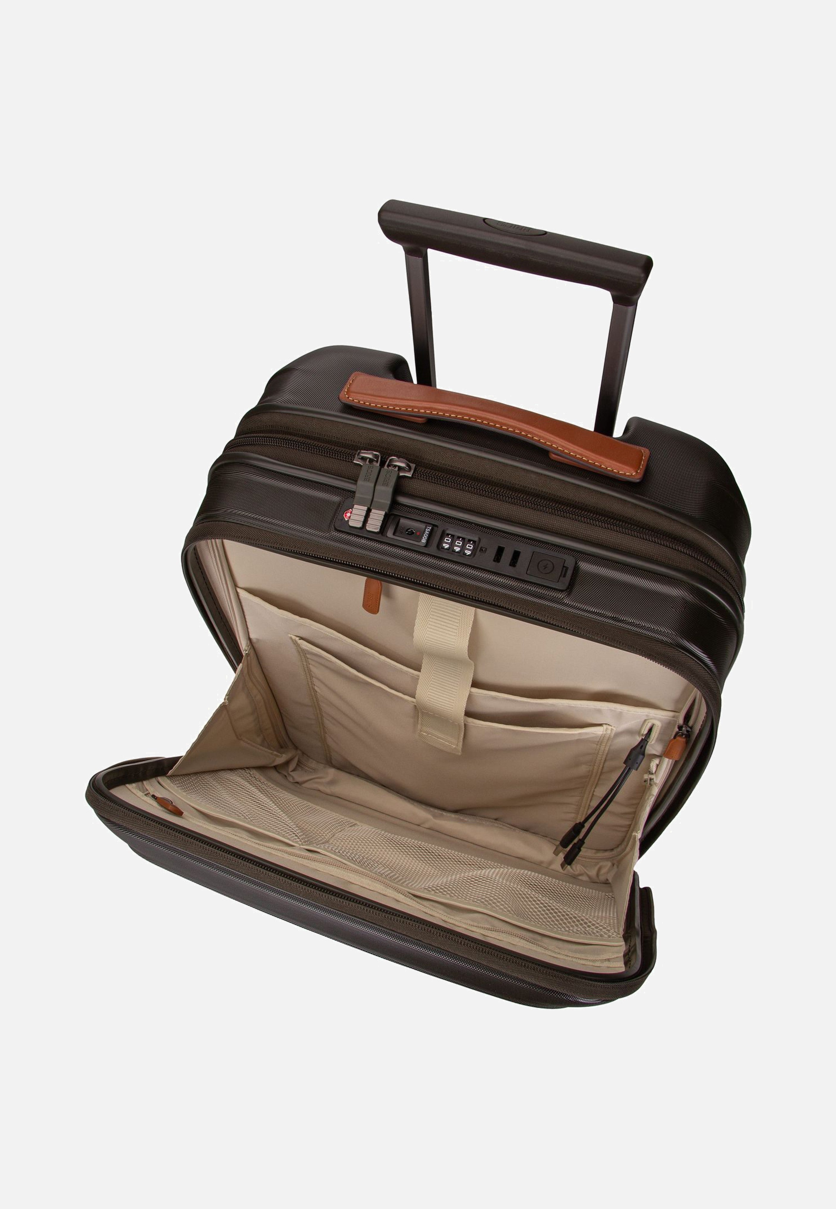 Bric's Taormina Trolley 55 Exp.Vortasche Olivgrün Suitcase