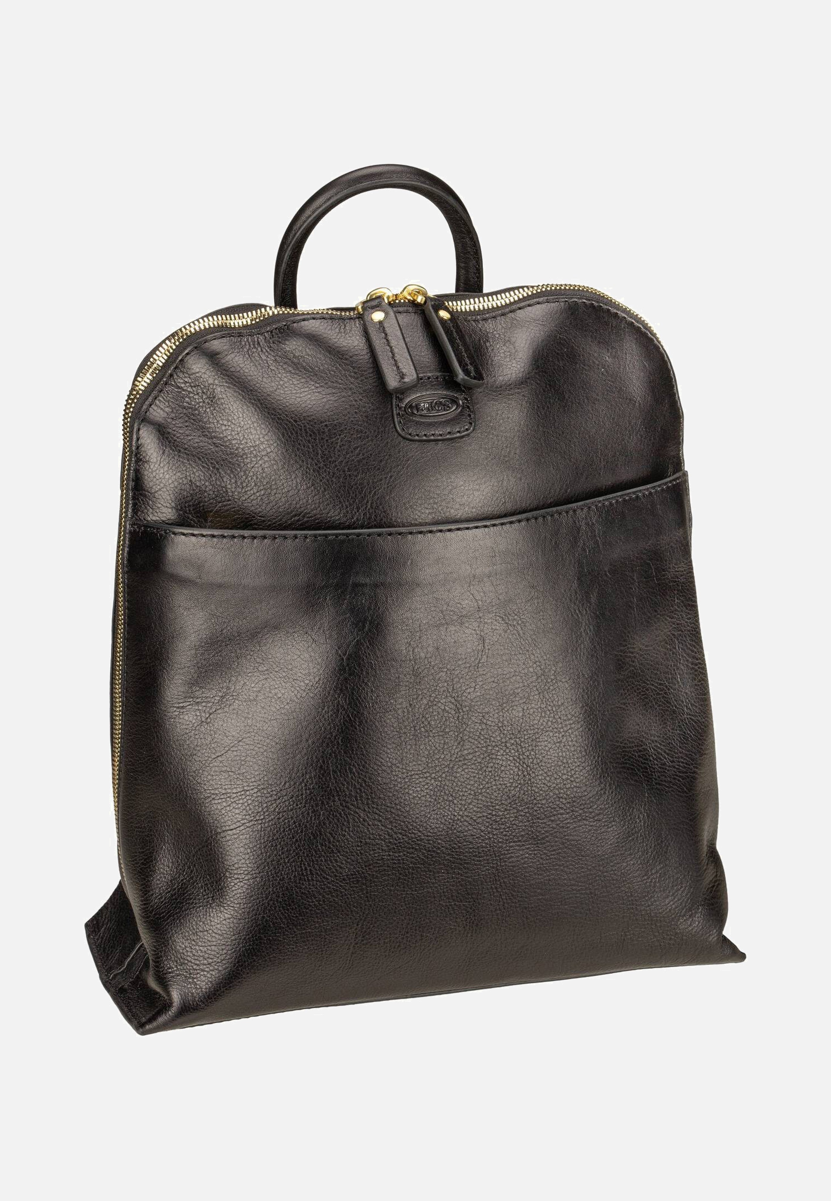 bric's backpack leather Bric's Volterra BP 5956 Black - Backpack