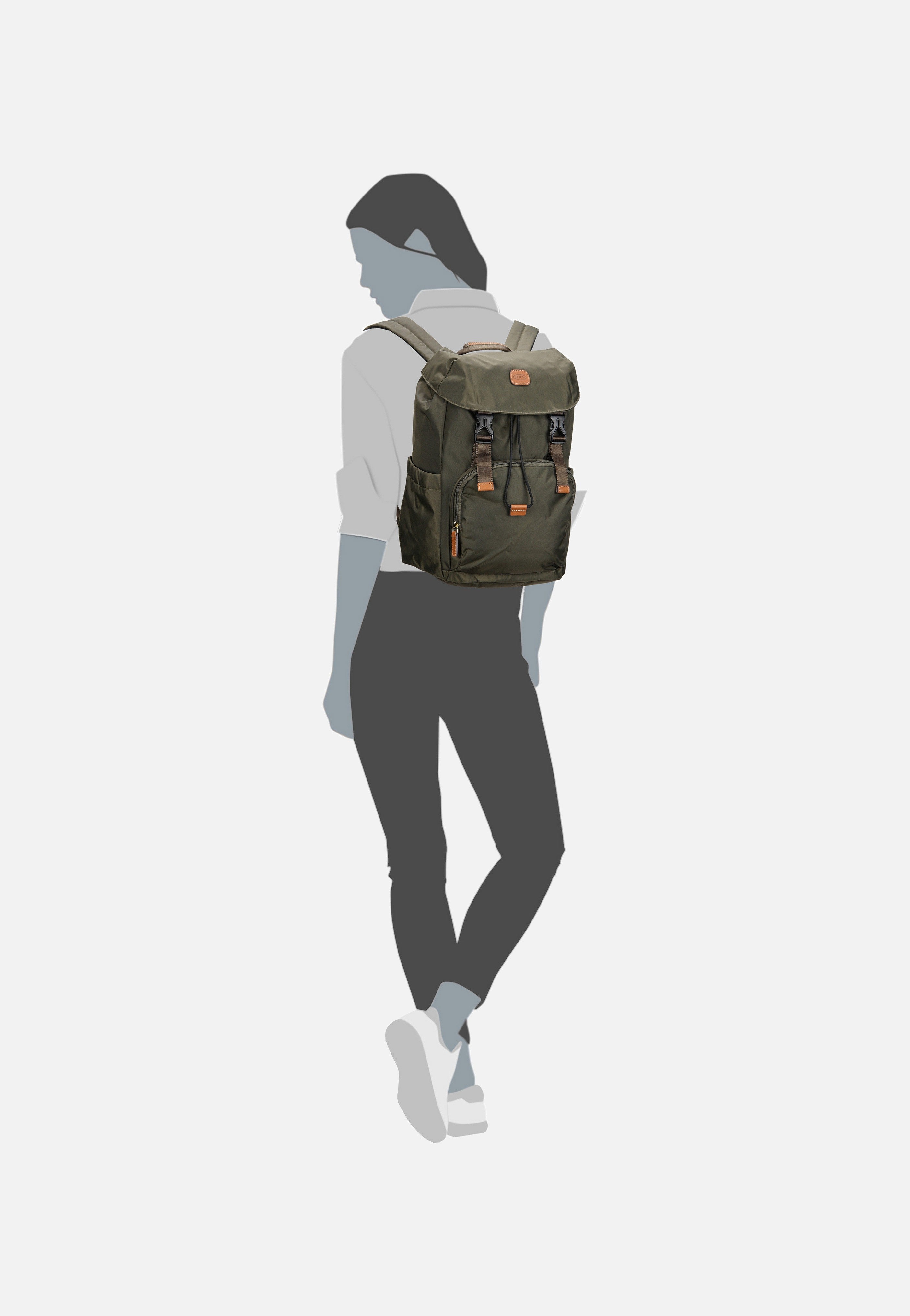 Bric's X-Travel 40594 Olive Backpack