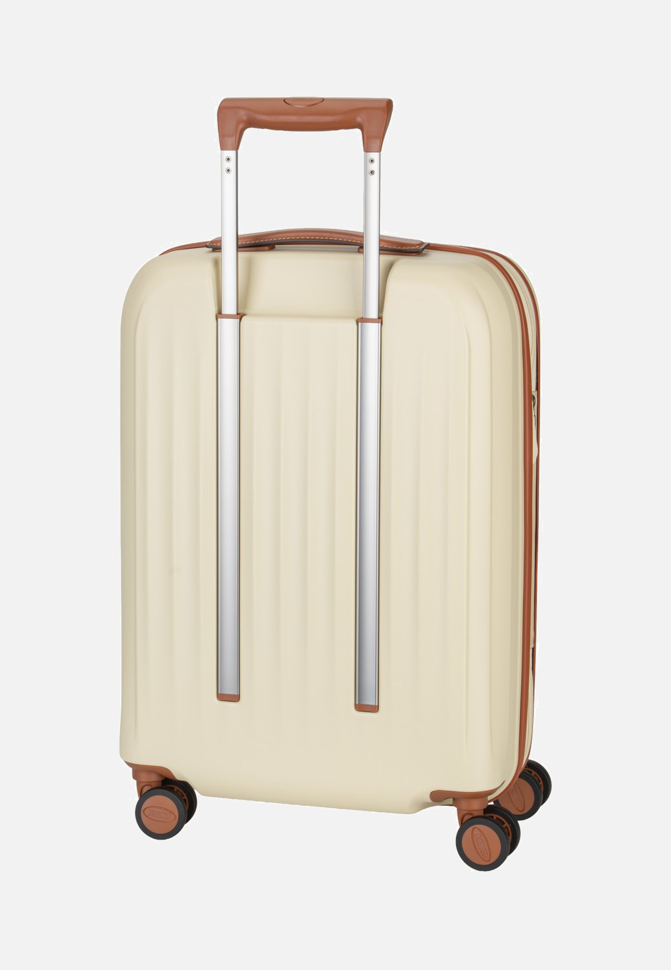 Bric's Taormina Trolley 55 Exp Cream Suitcase