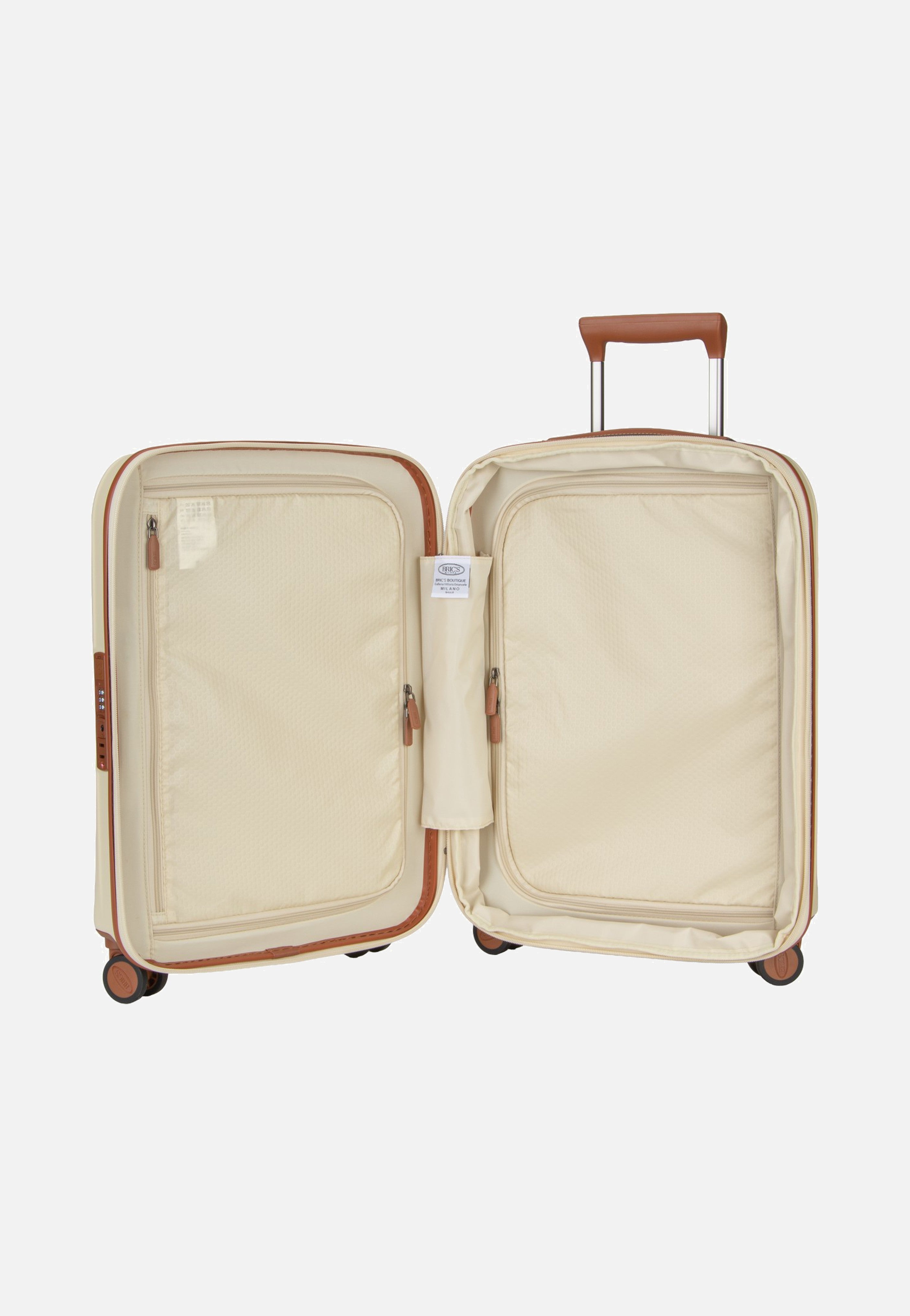 Bric's Taormina Trolley 55 Exp Cream Suitcase