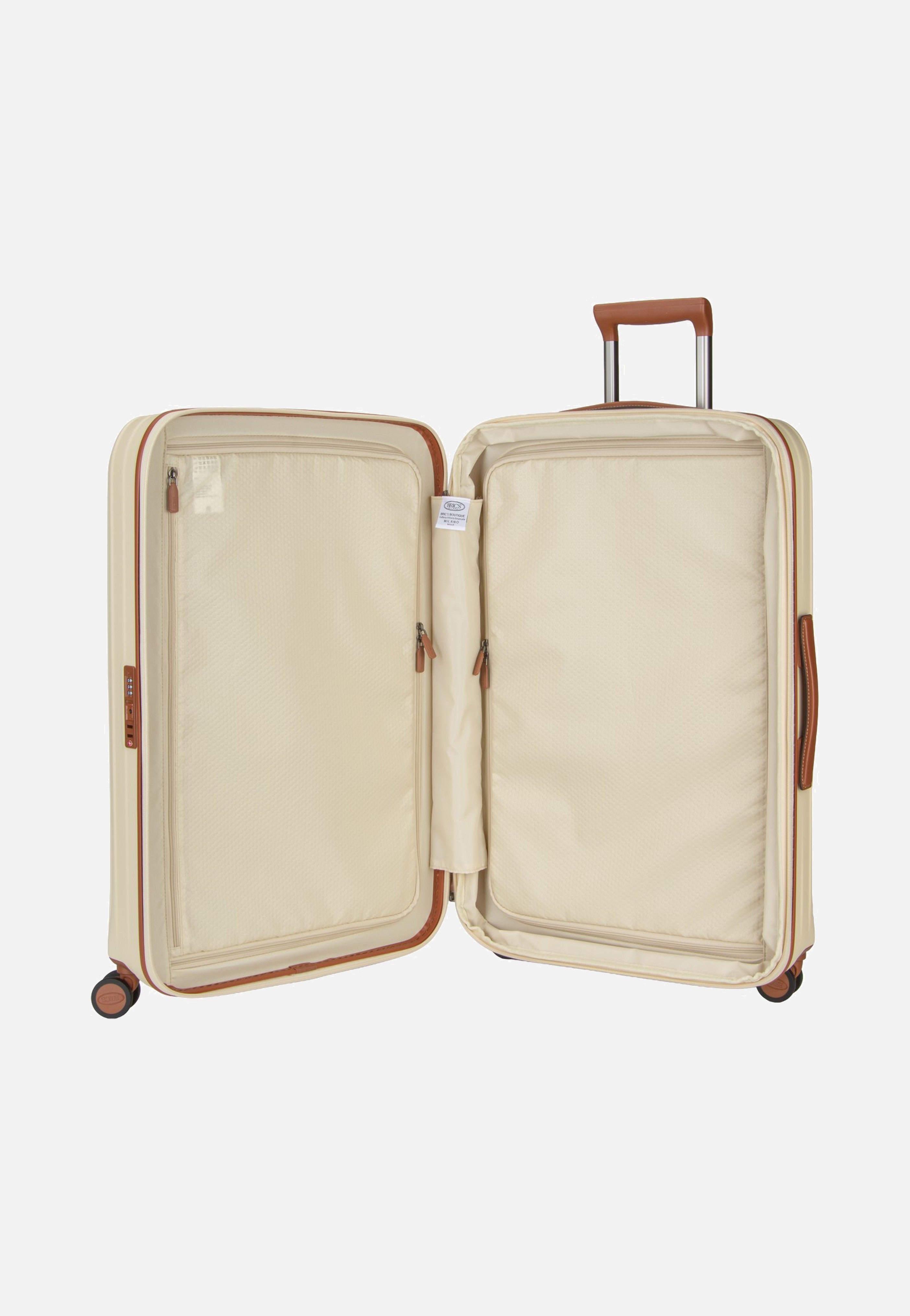 Bric's Taormina Trolley 75 Exp. Cream Suitcase
