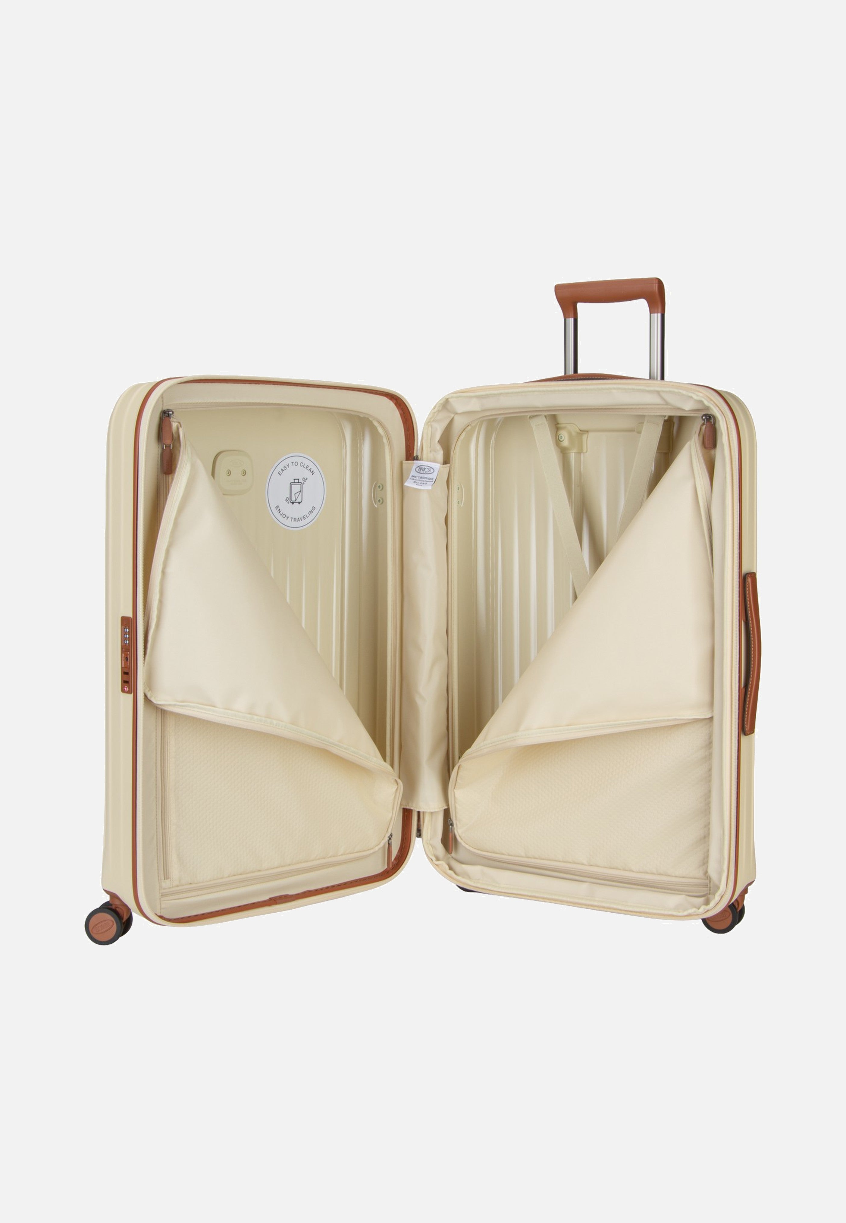 Bric's Taormina Trolley 75 Exp. Cream Suitcase