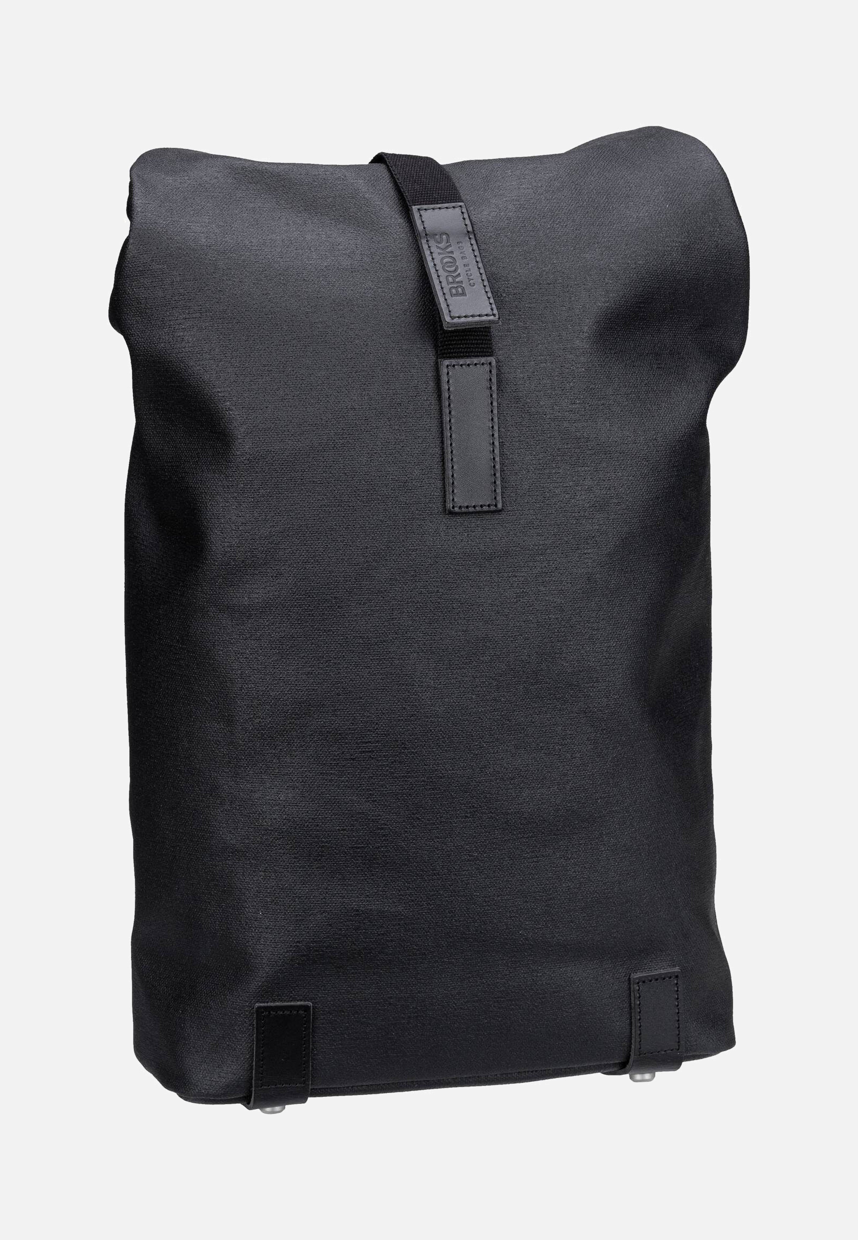 Brooks England Pickwick Cotton Canvas 12 L Black - Rolltop