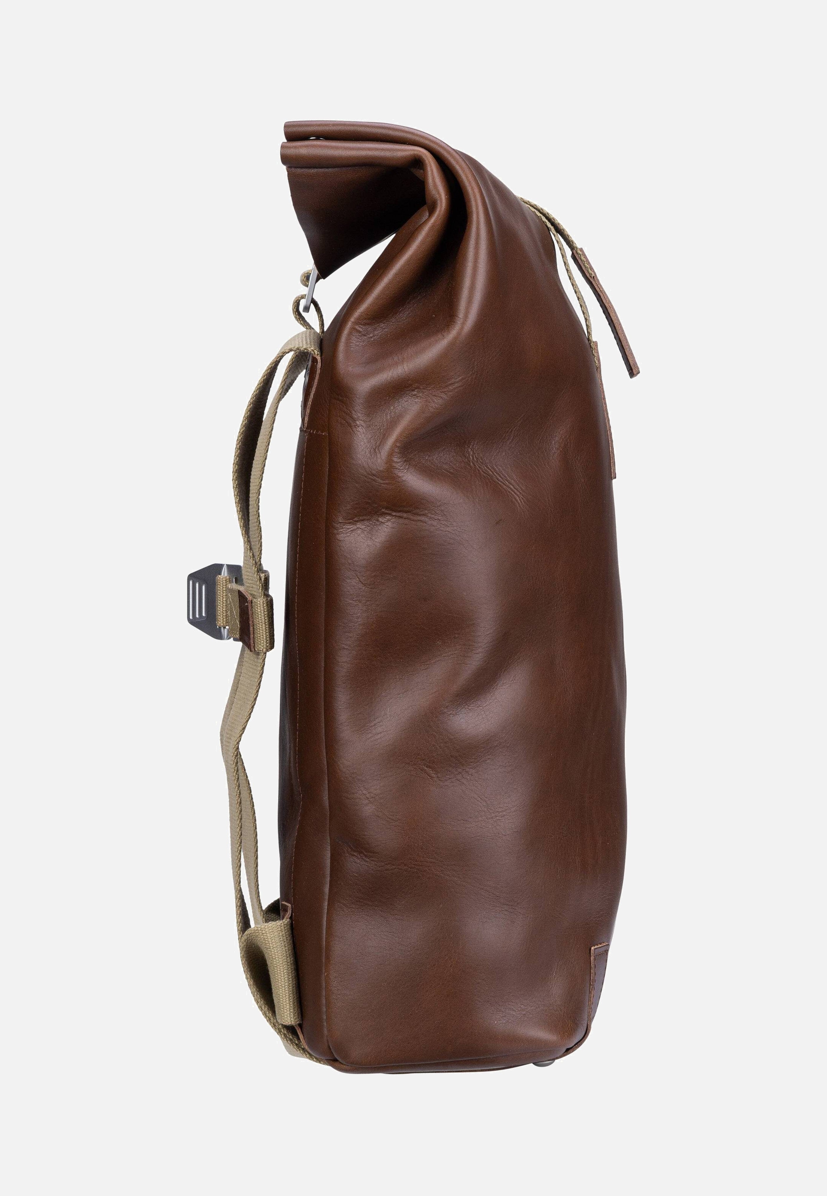 Brooks England - Pickwick Leather 12 L Dark Tan - Backpack | Neutral-Image