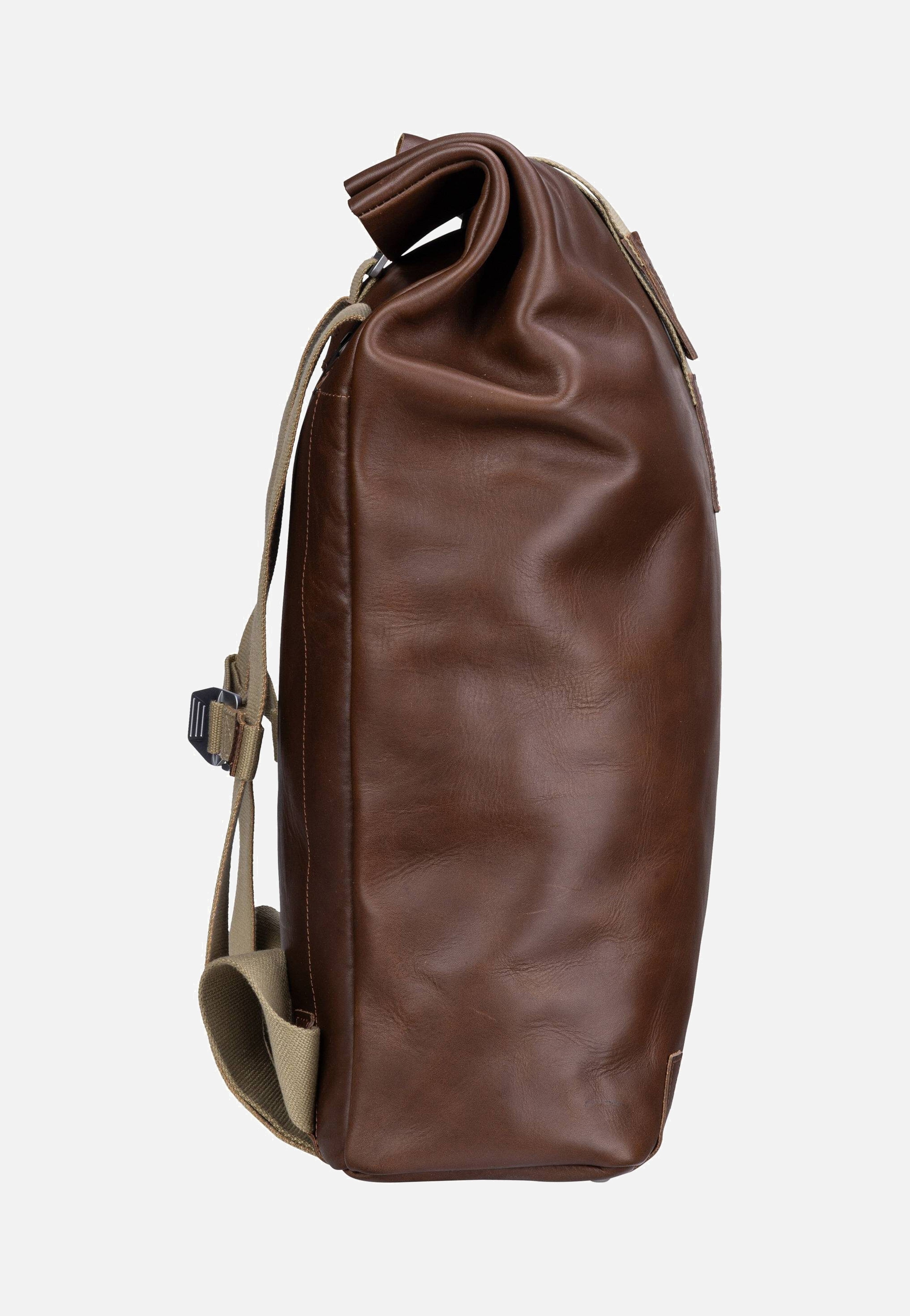 Brooks England Pickwick Leather 26 L Dark Tan Backpack