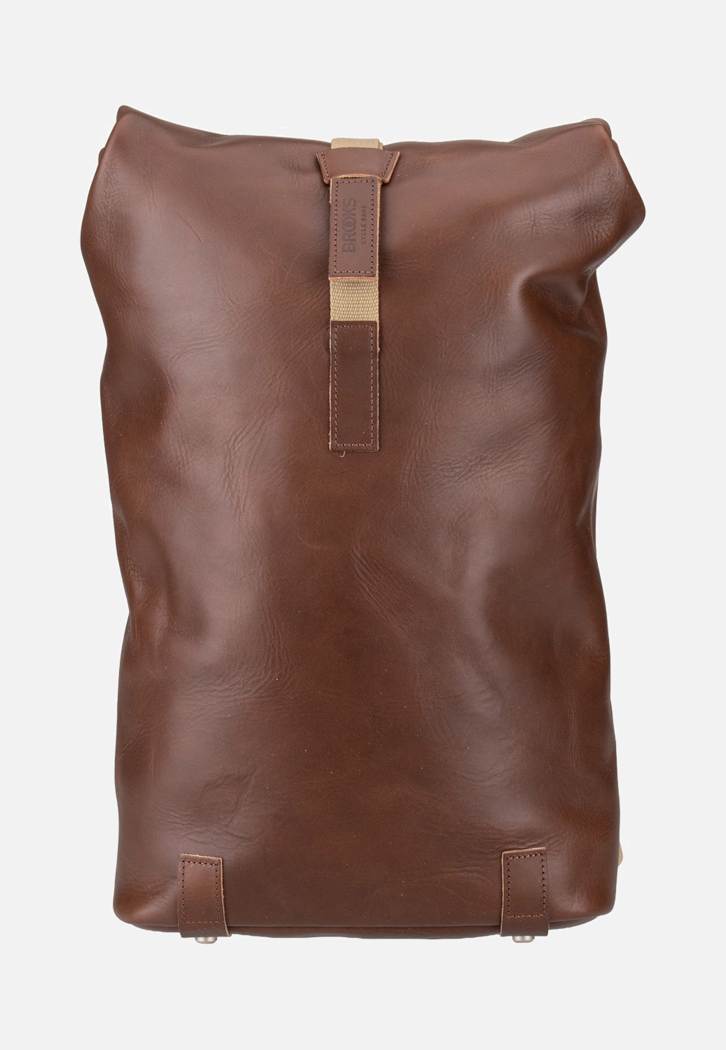 Brooks England Pickwick Reflective Leather 12L Brown Rolltop Backpack