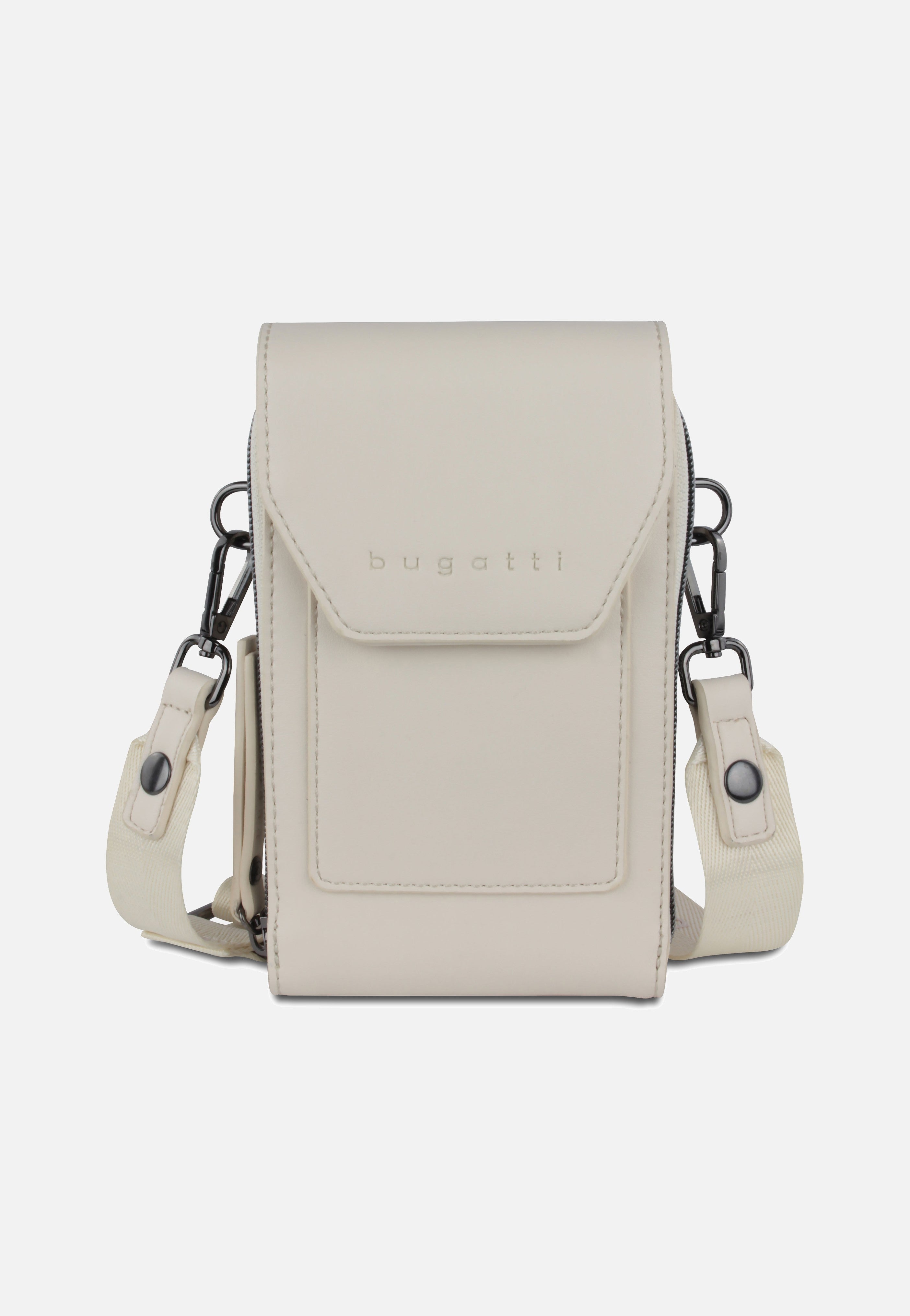 Bugatti Almata Purse Bag Beige Phone Pouch