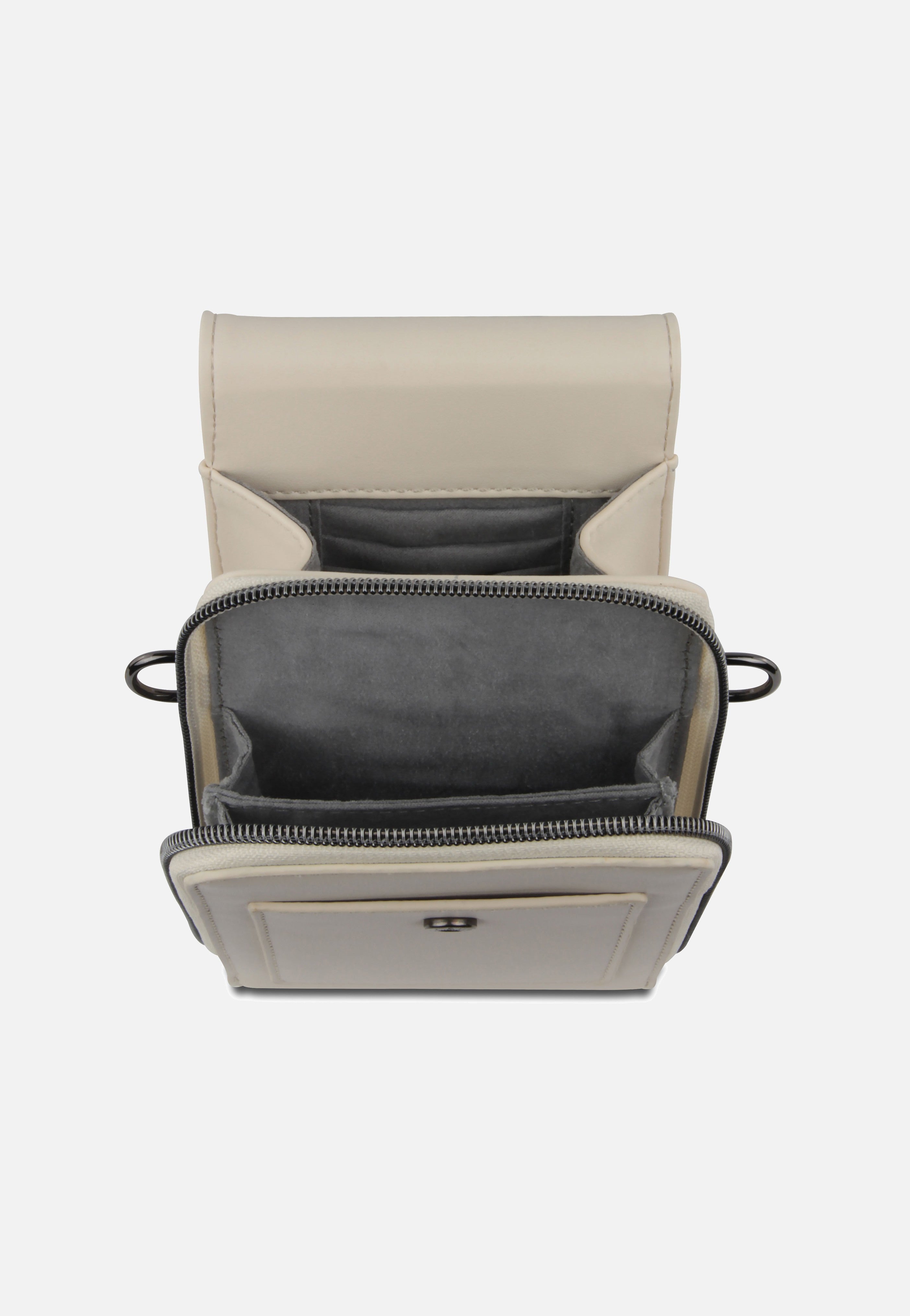 Bugatti Almata Purse Bag Beige Phone Pouch
