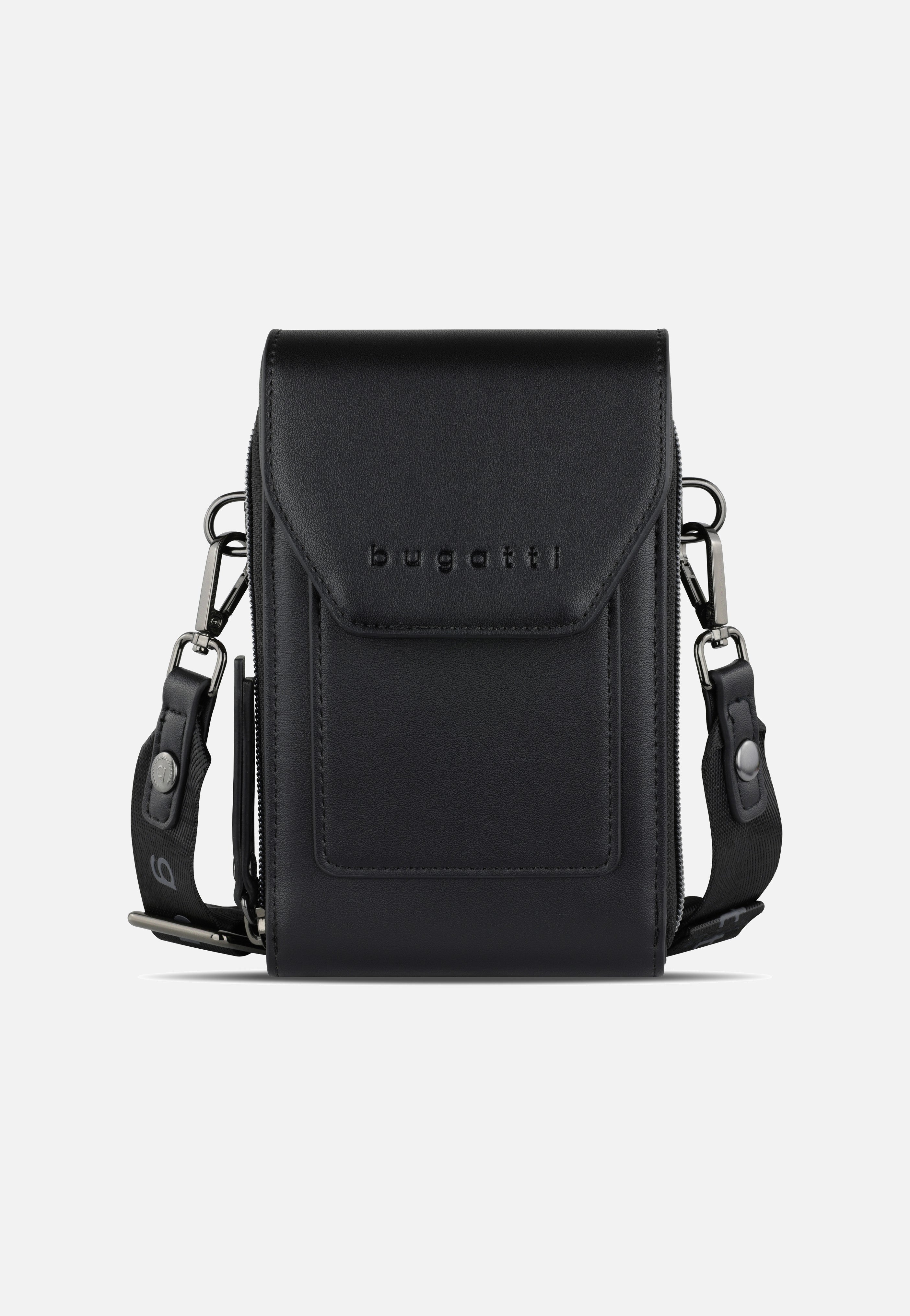 Bugatti Almata Purse Bag Schwarz Phone Pouch