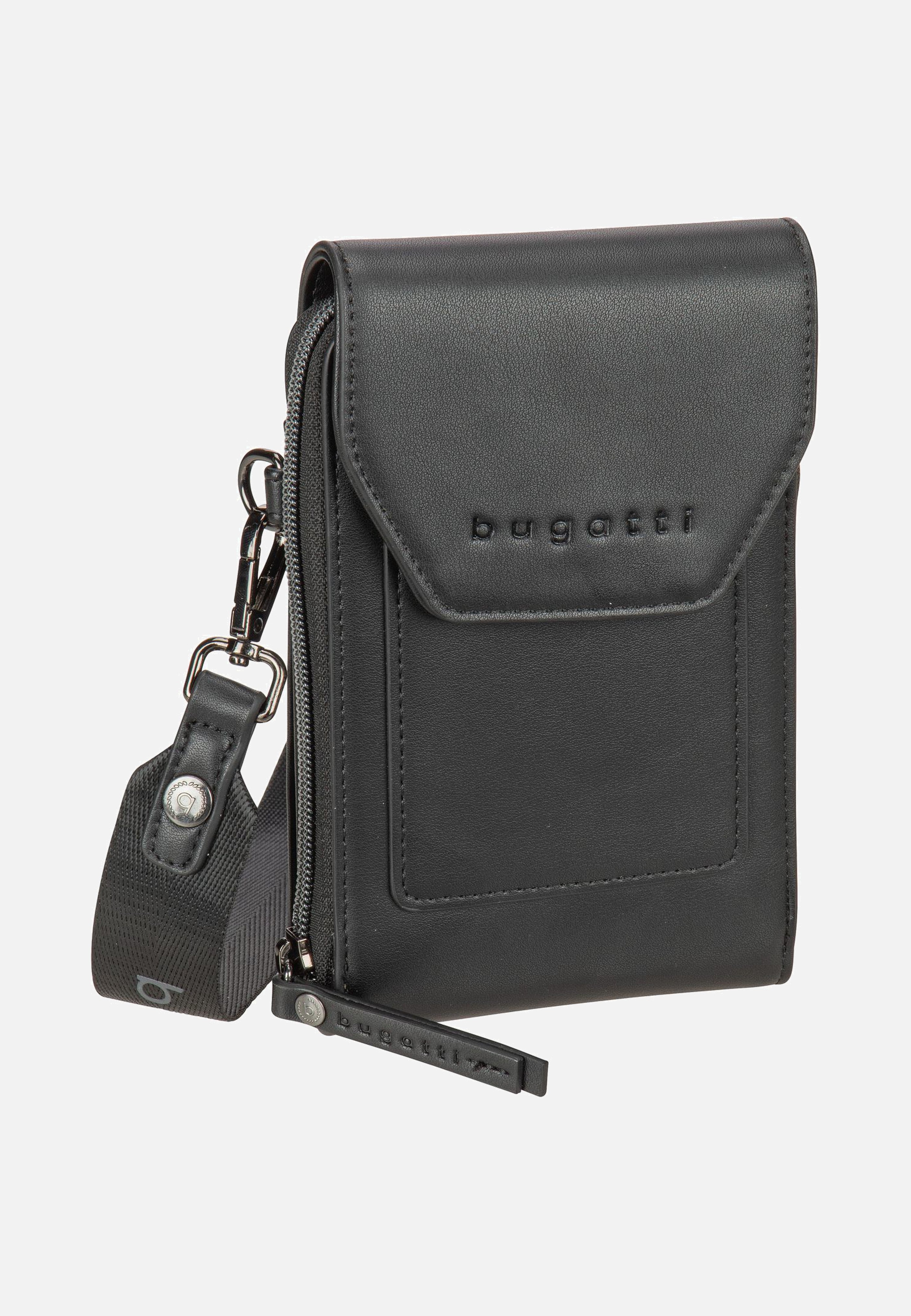 Bugatti Almata Purse Bag Schwarz Phone Pouch