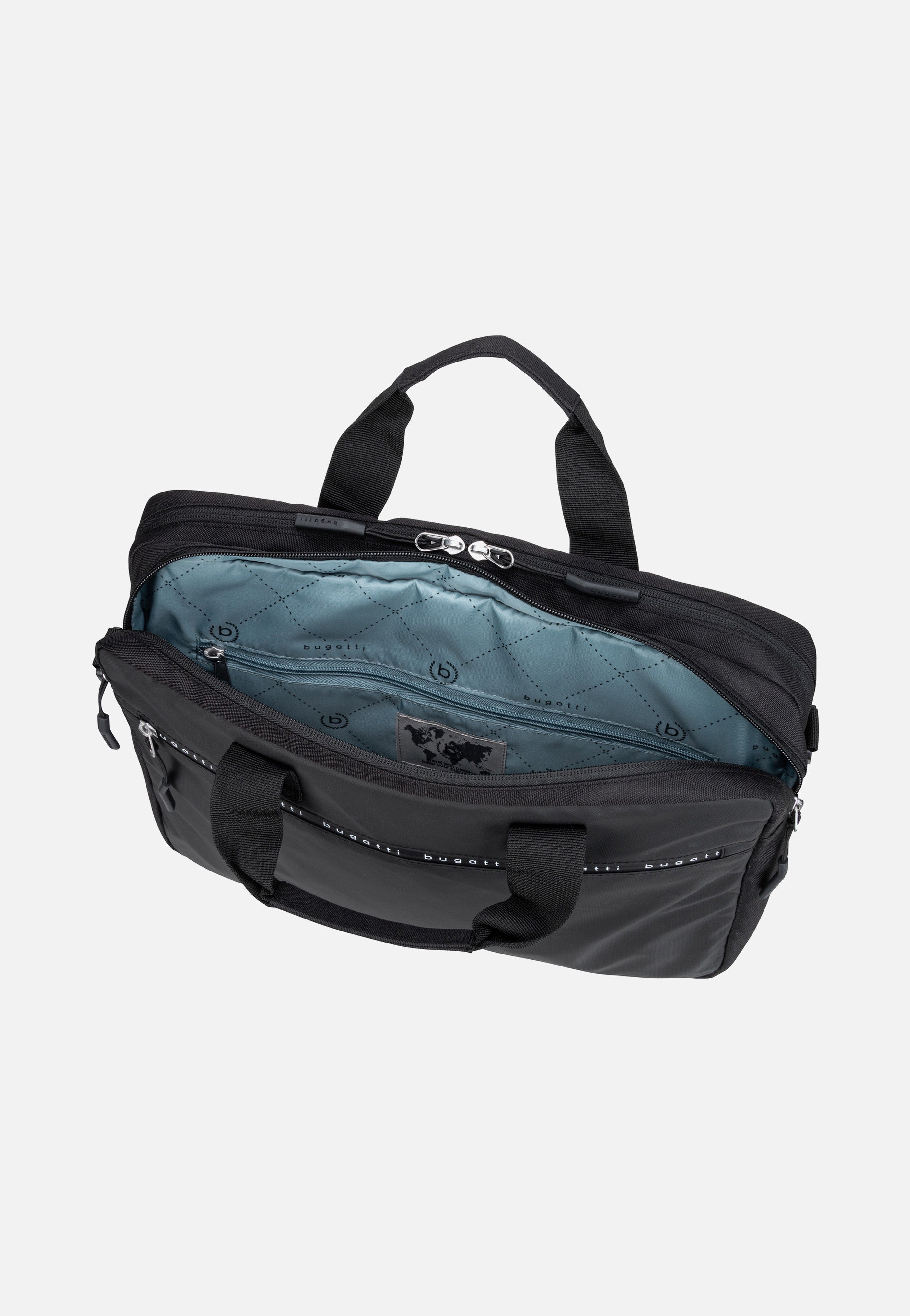 Bugatti Blanc DeLight Schwarz Briefcase