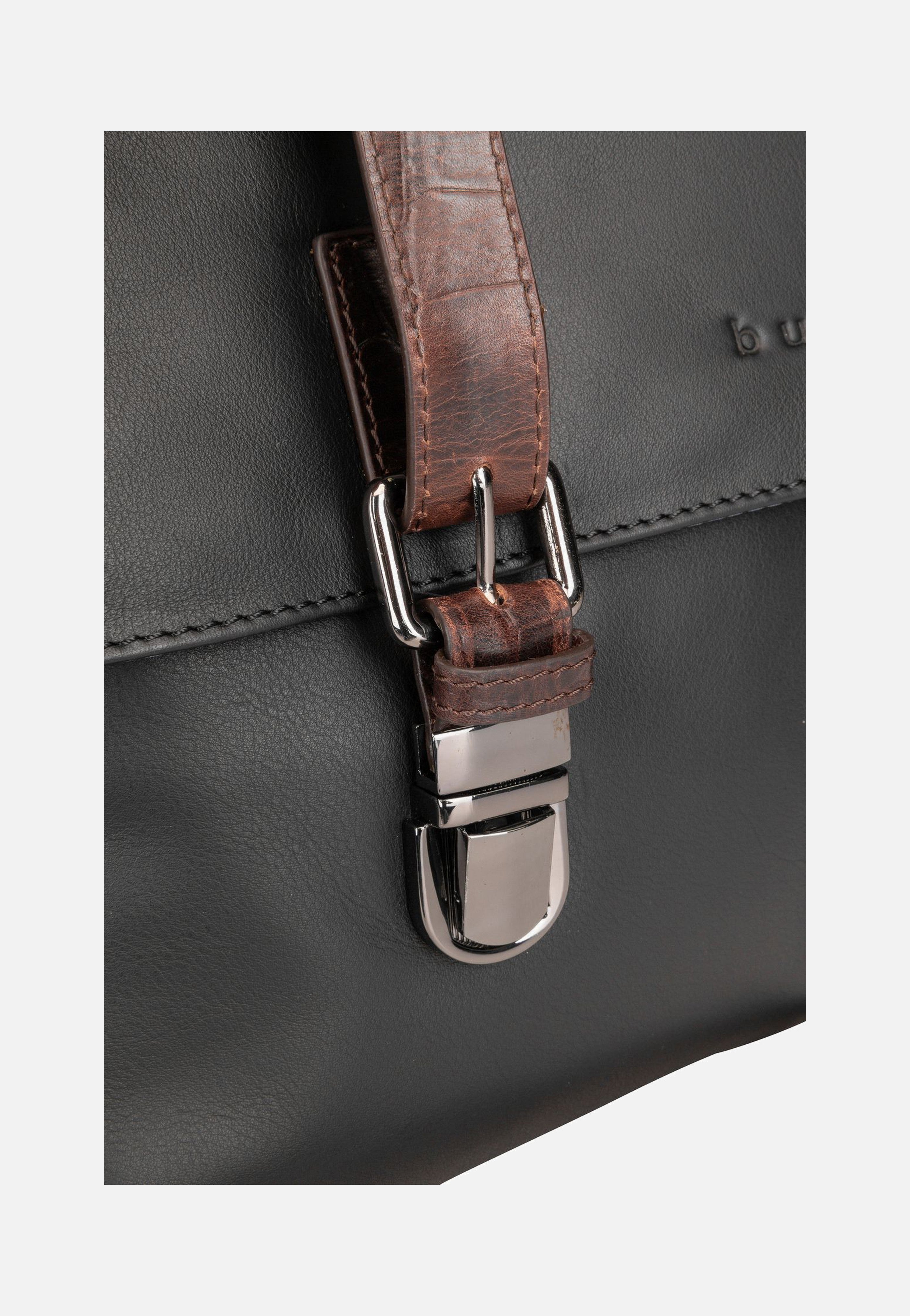 Bugatti Corso DeLuxe 1658 Schwarz Briefcase