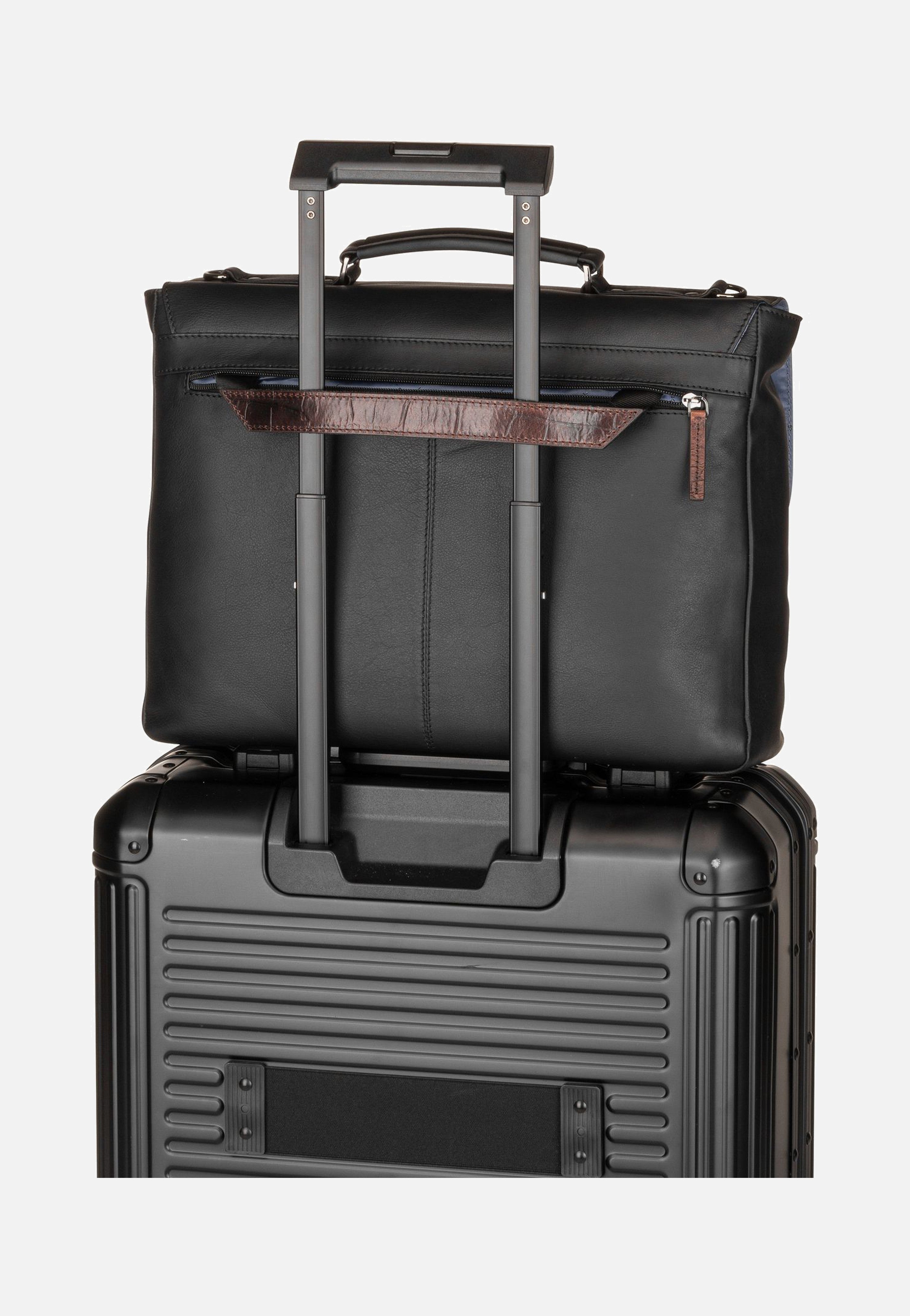Bugatti Corso DeLuxe 1658 Schwarz Briefcase