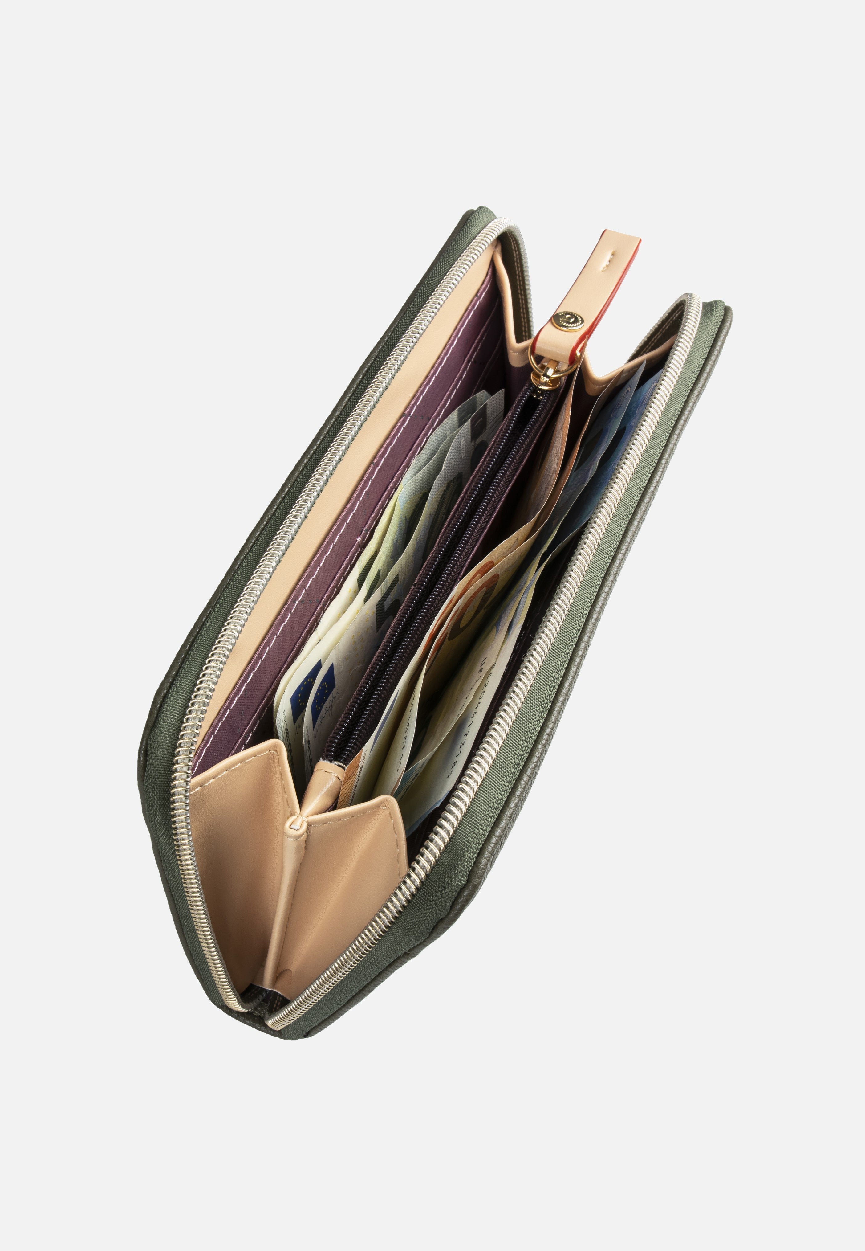 Bugatti Ella Ladies Purse Olive Wallet