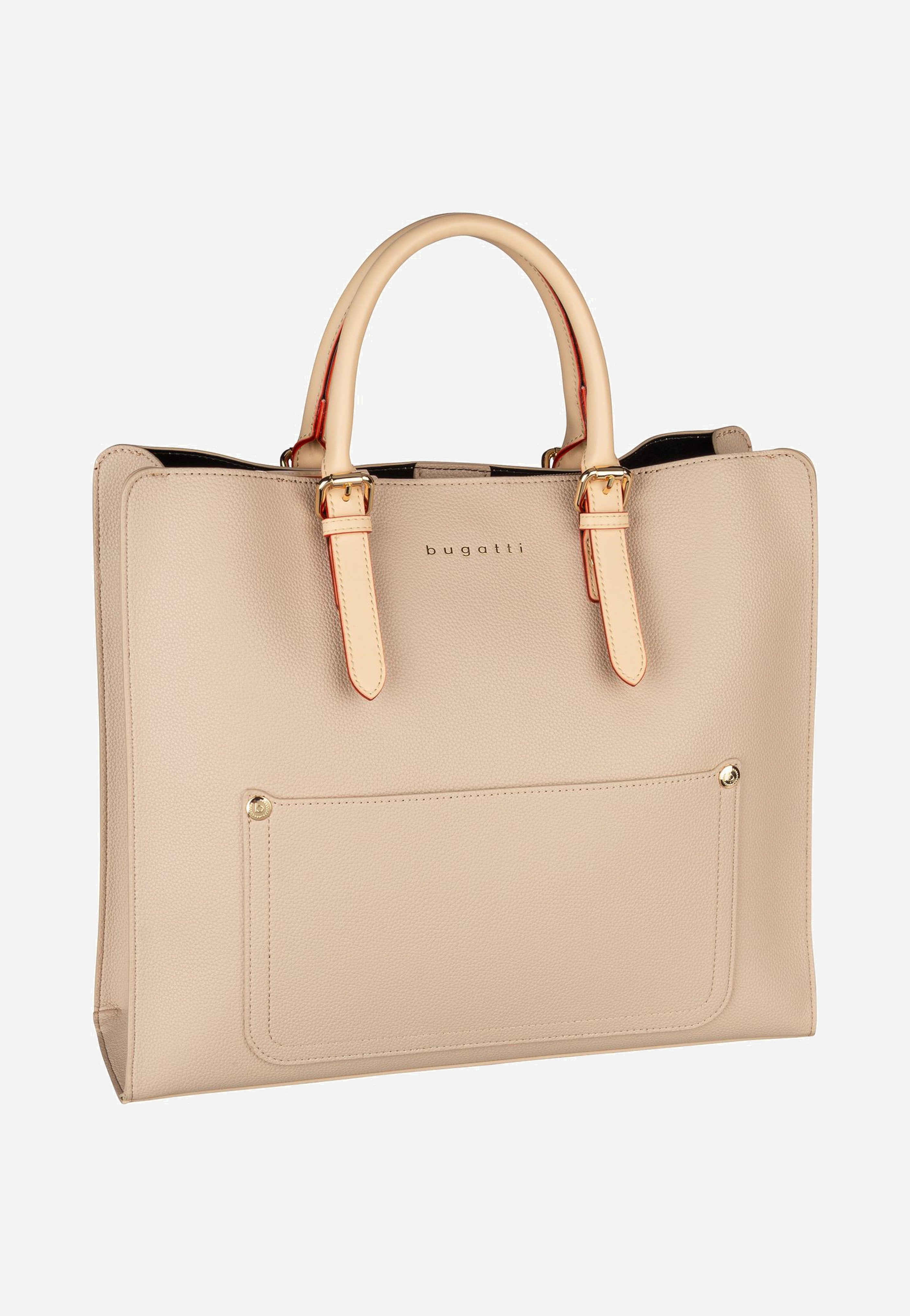 Bugatti Ella Top Handle L Beige Tote Bag