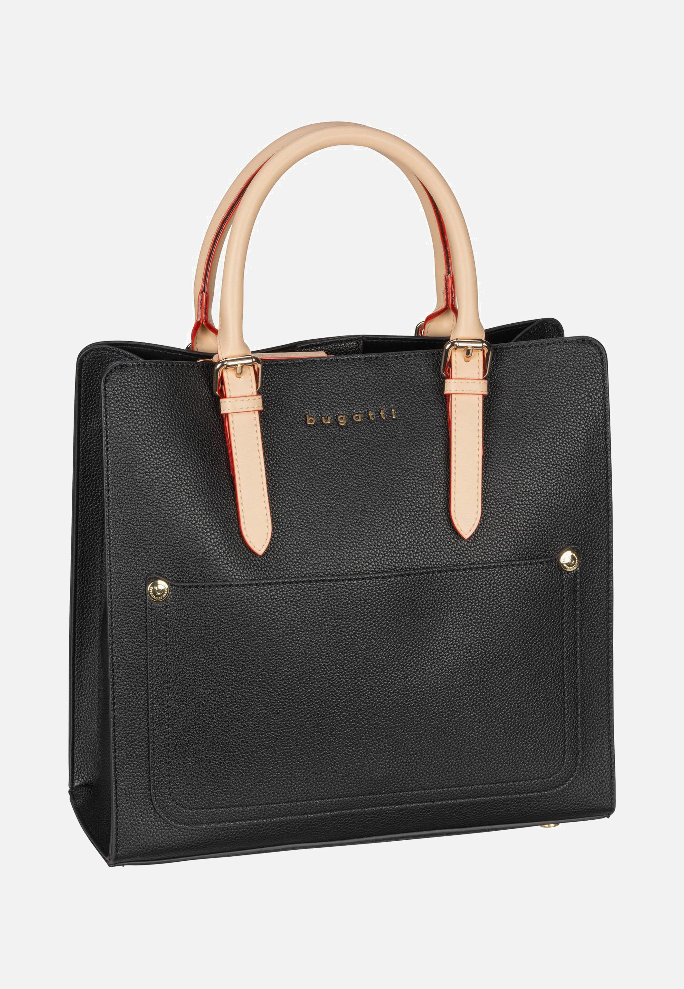 Bugatti Ella Top Handle Large Schwarz Tote Bag