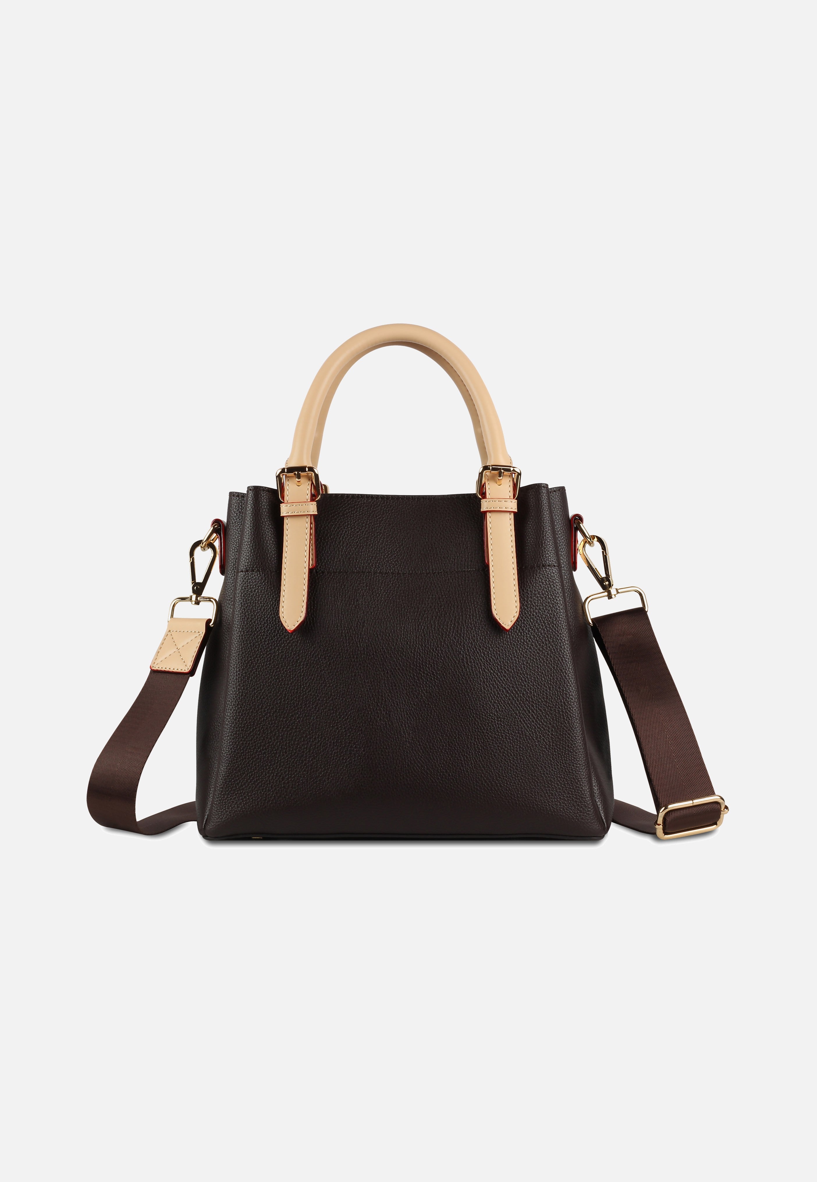 Bugatti - Ella Top Handle M Dunkelbraun - Handle Bag | Women-Image