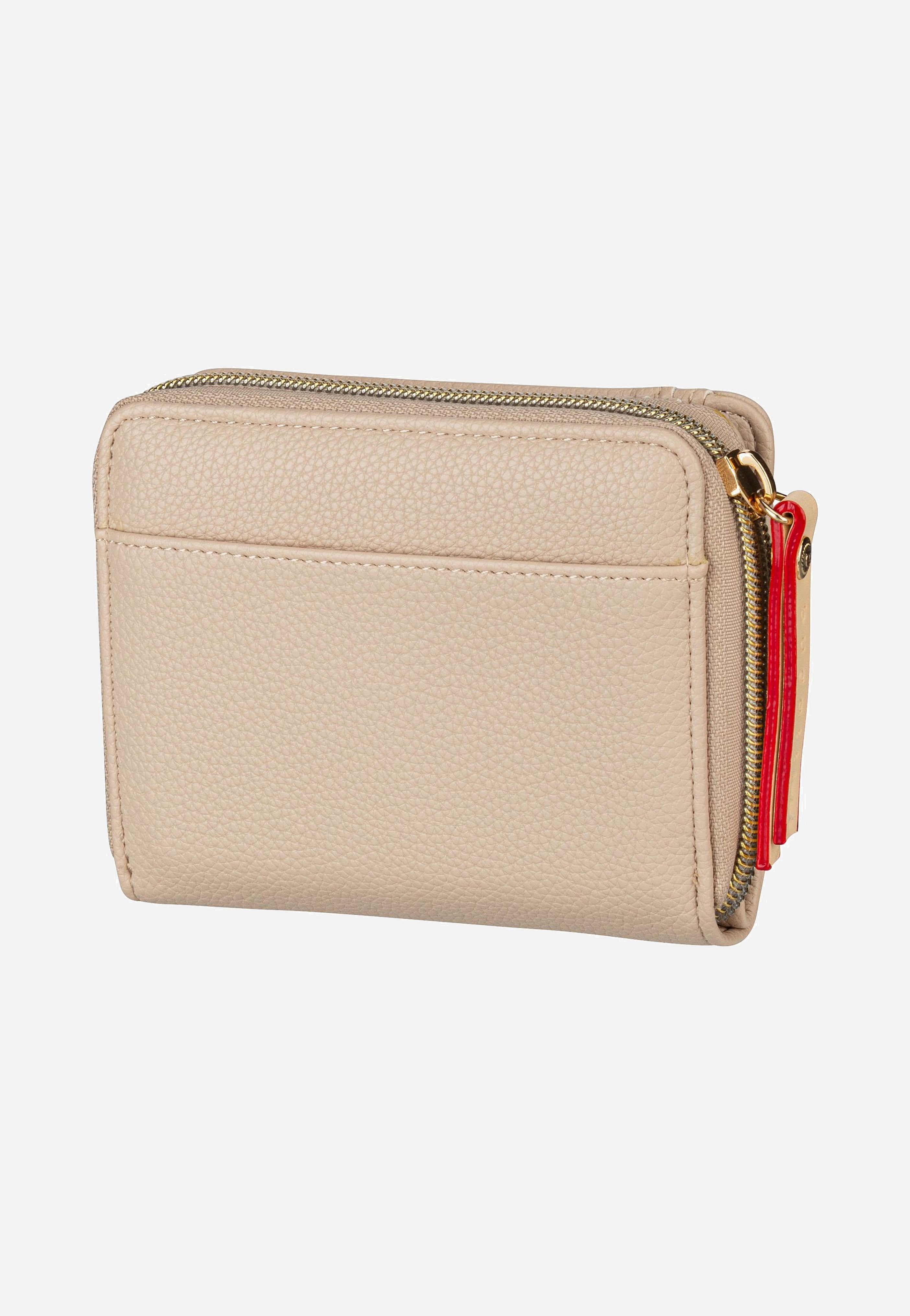 Bugatti Ella Zipped Ladies Purse Beige Wallet