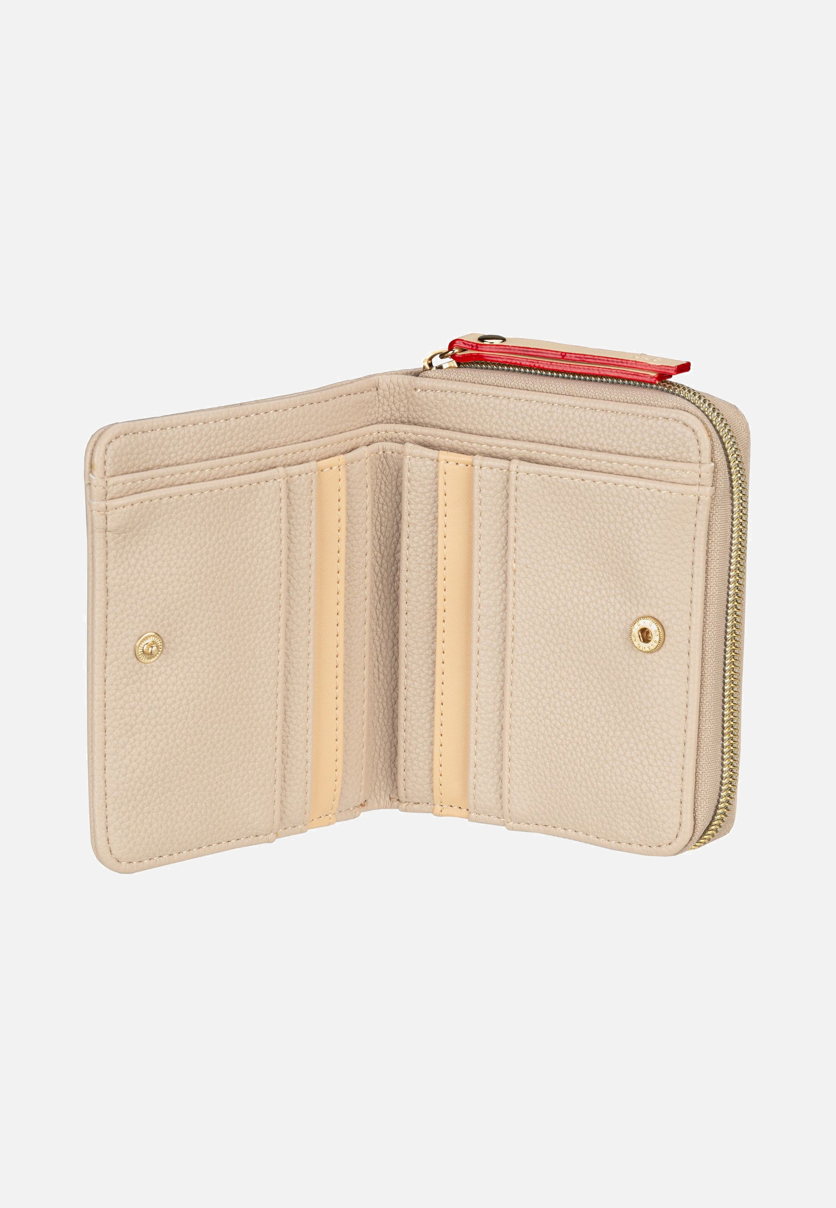 Bugatti Ella Zipped Ladies Purse Beige Wallet