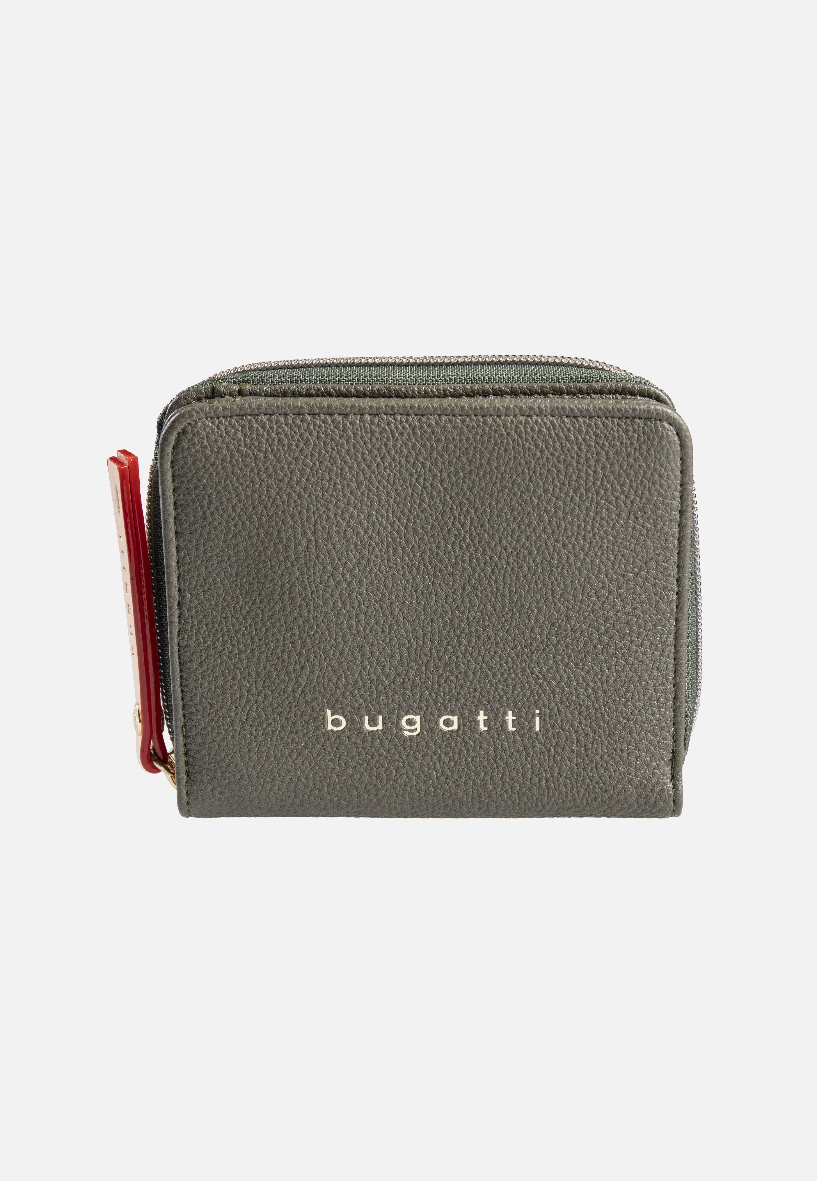 Bugatti Ella Zipped Ladies Purse Olive Wallet