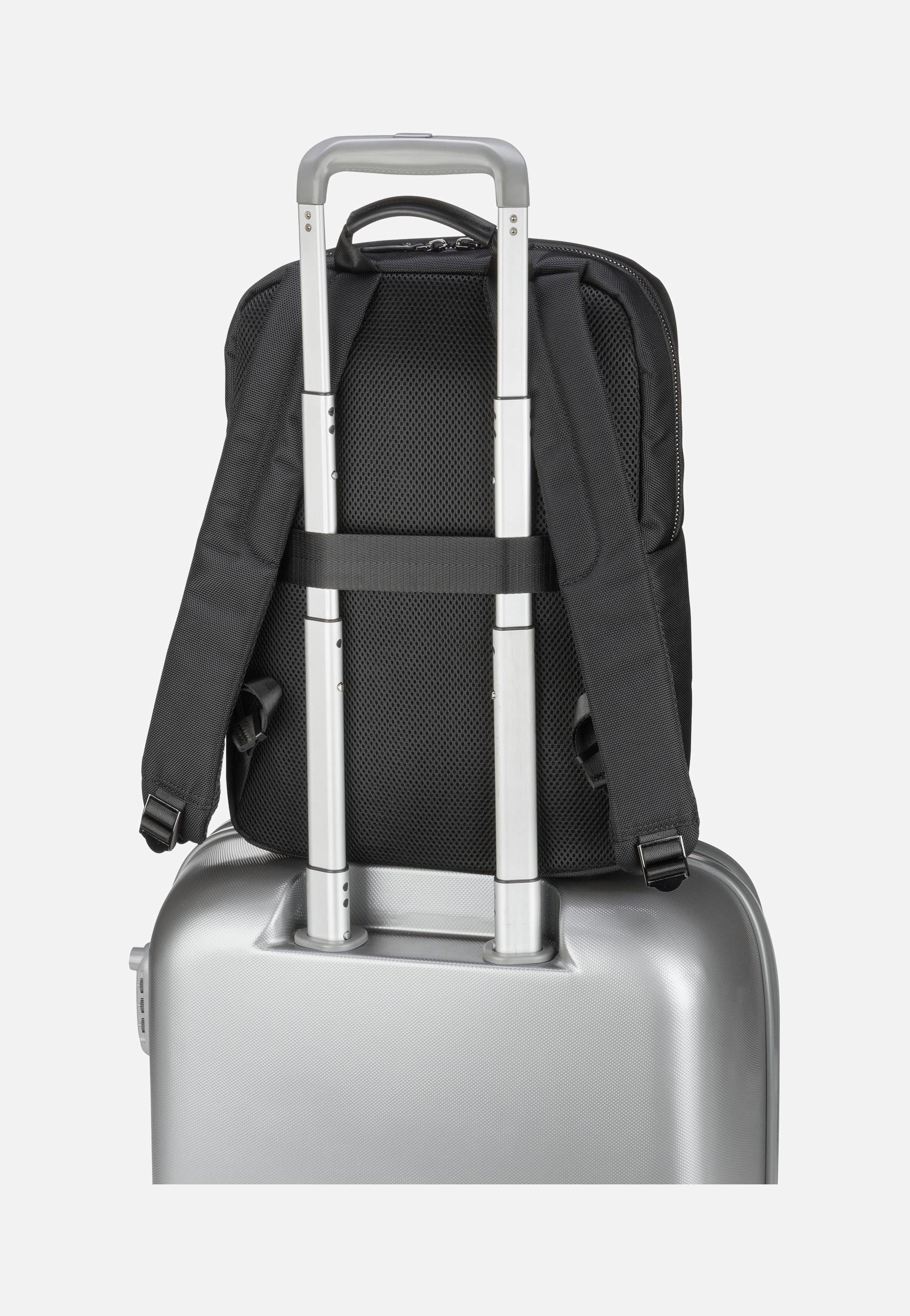 Bugatti - Nero Medium Schwarz - Backpack | Men-Image