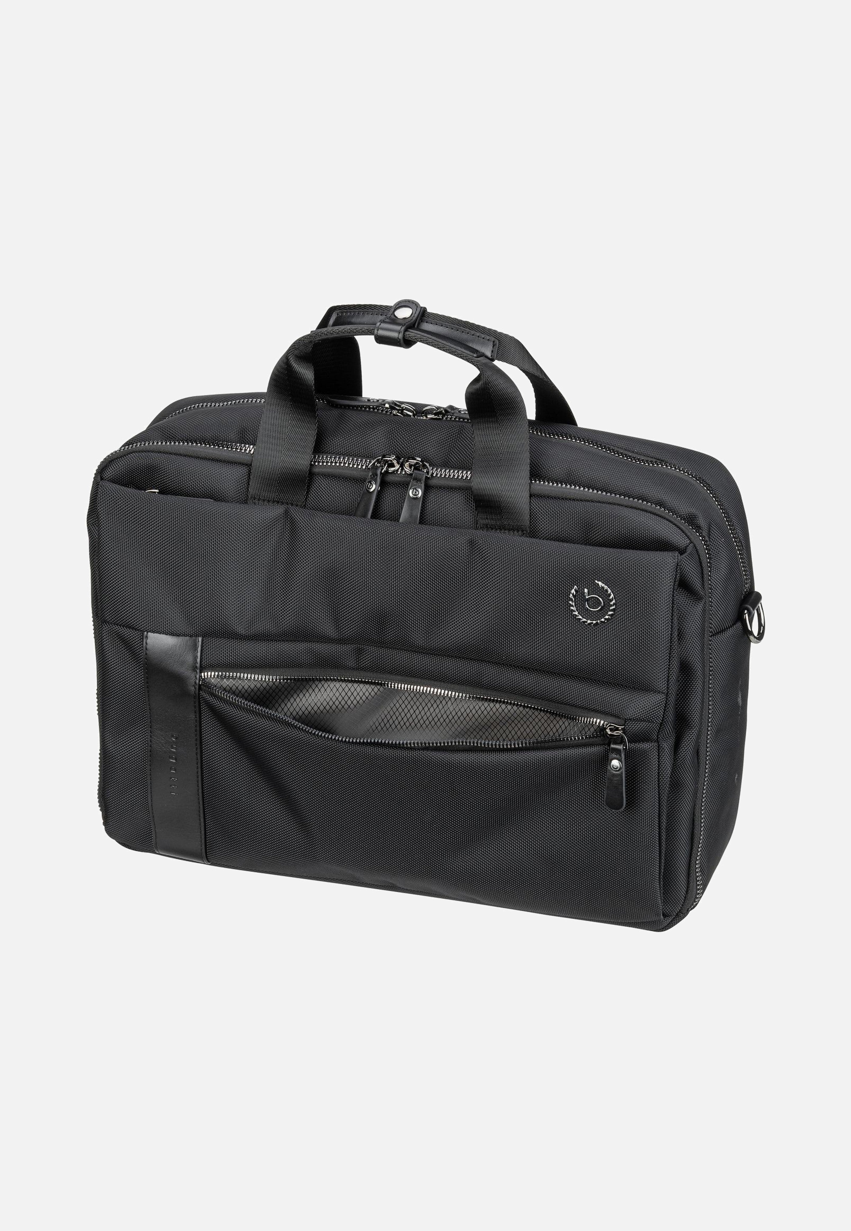 Bugatti Nero L Schwarz Briefcase