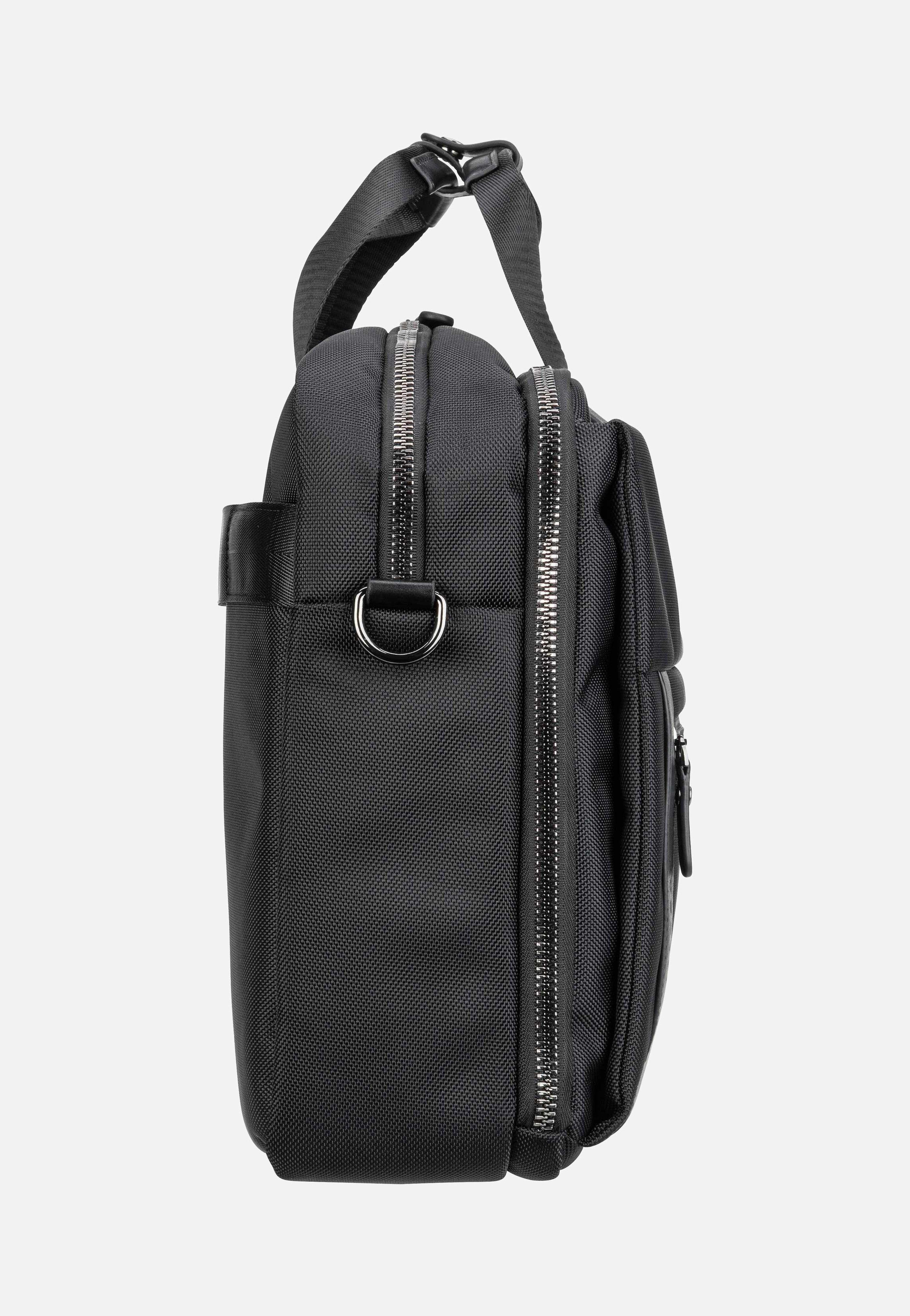 Bugatti - Nero L Schwarz - Briefcase | Men-Image