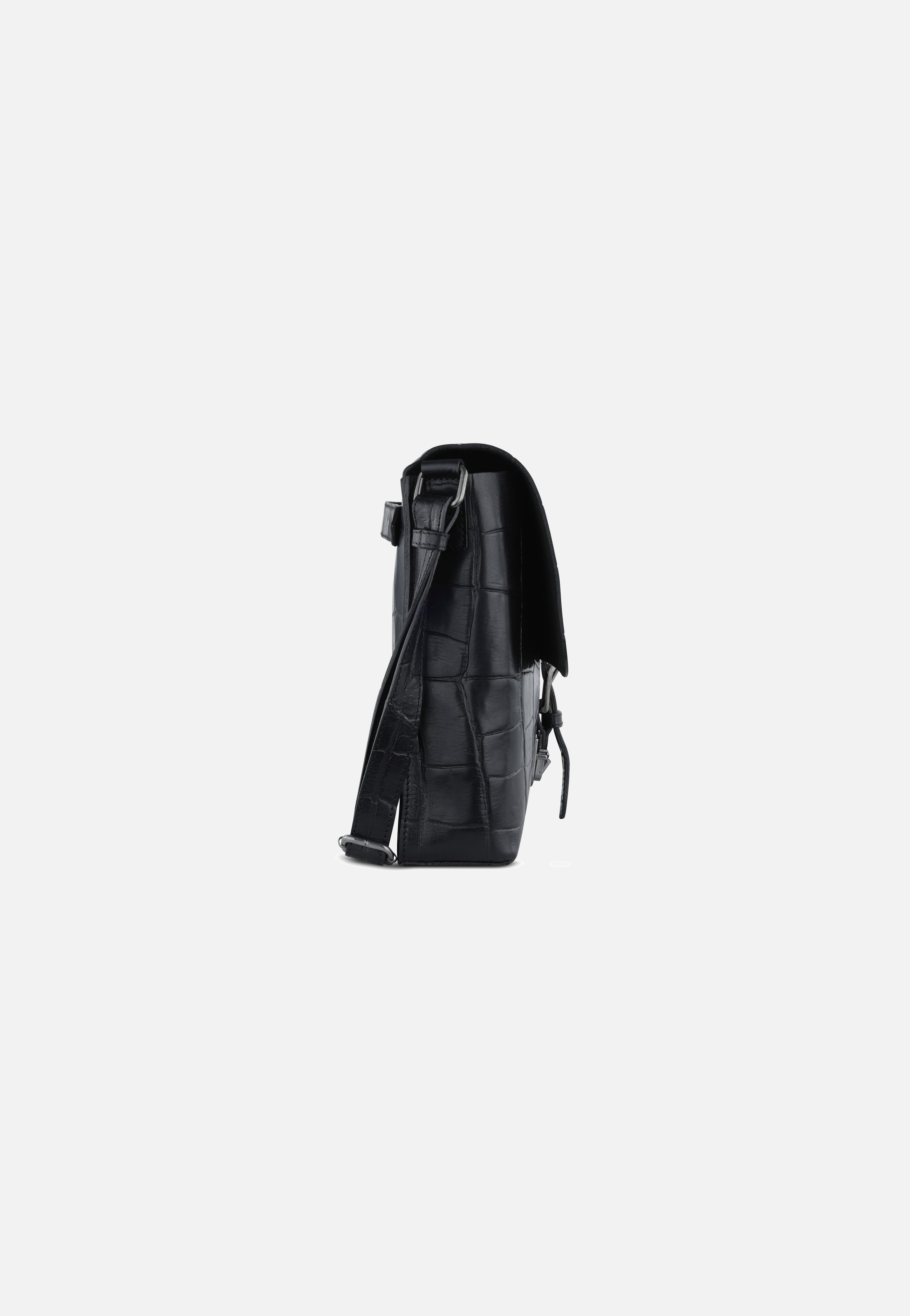 Bugatti Nevio Schwarz Messenger Bag