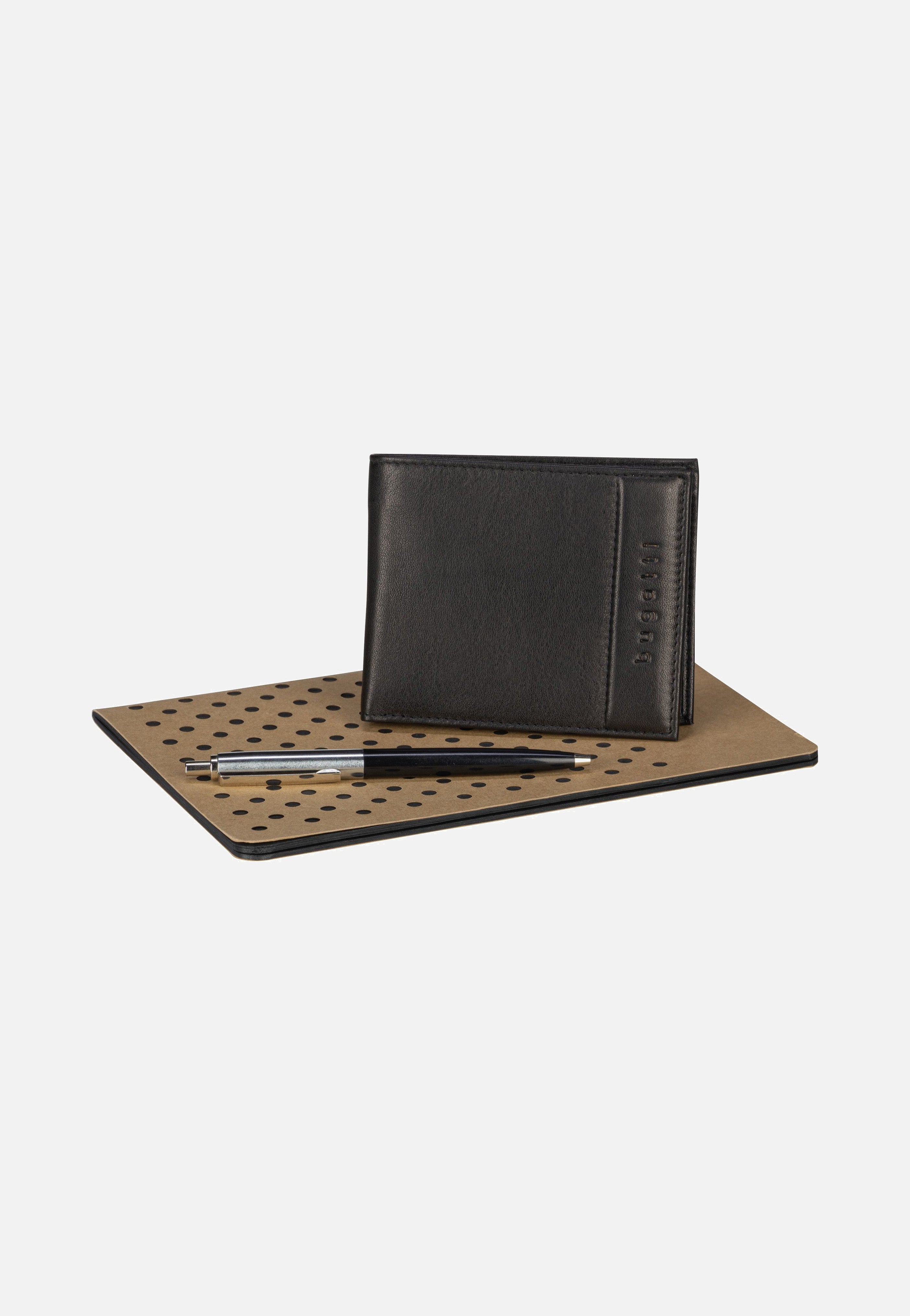 Bugatti Nome Schwarz Wallet