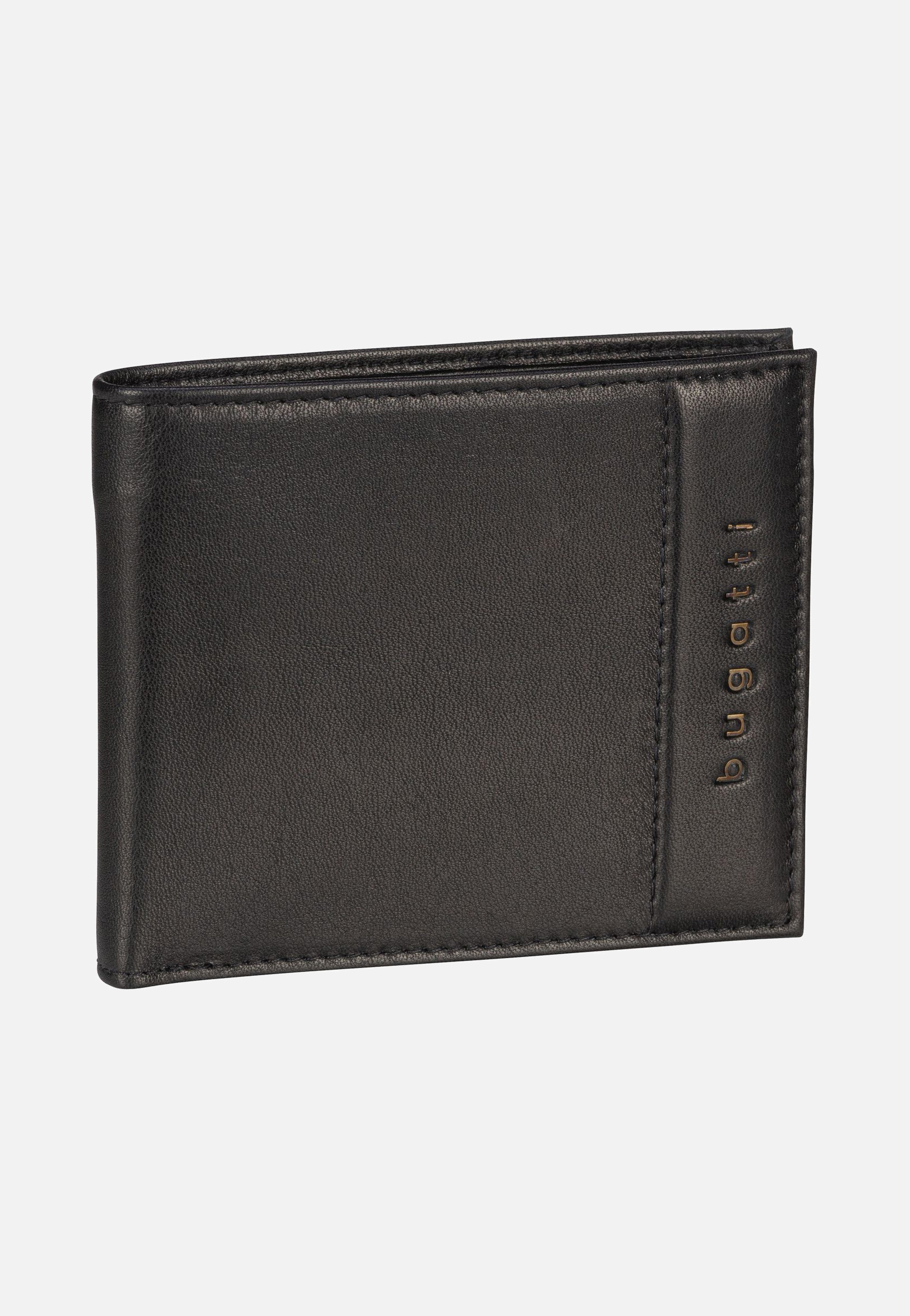 Bugatti Nome Schwarz Wallet