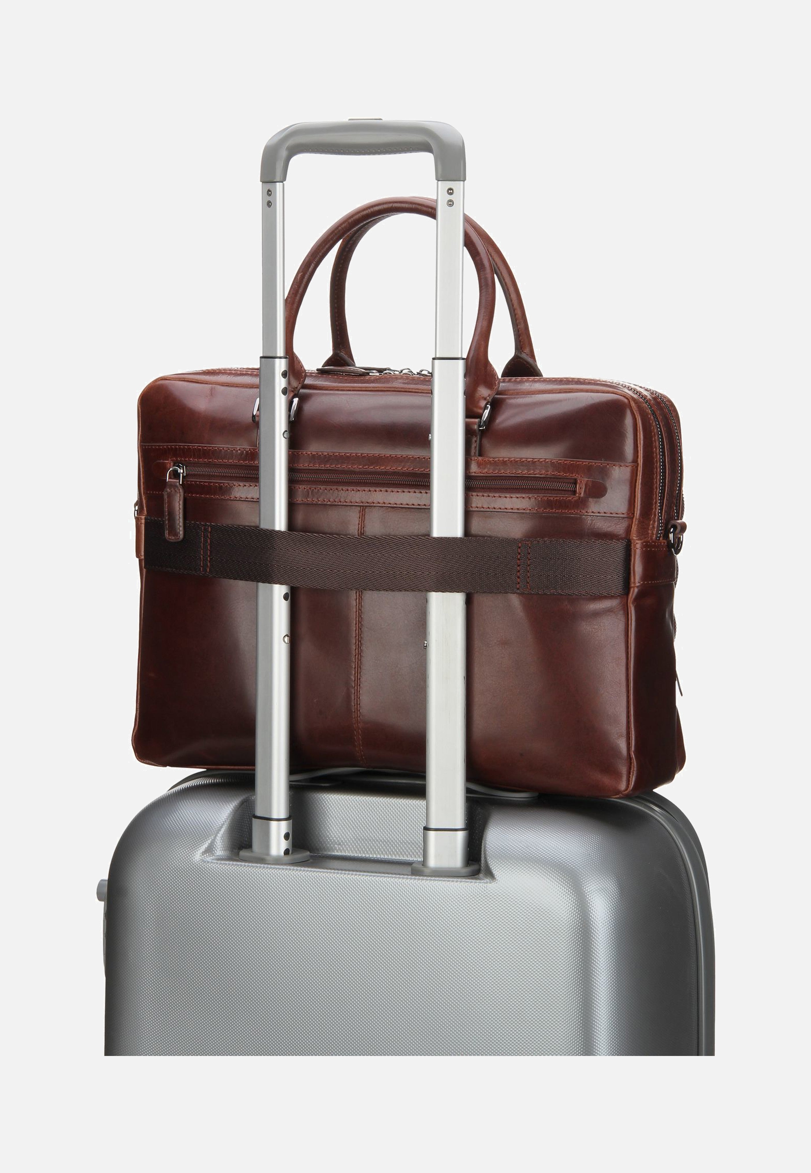 Bugatti - Romano 4018 Braun - Briefcase | Men-Image