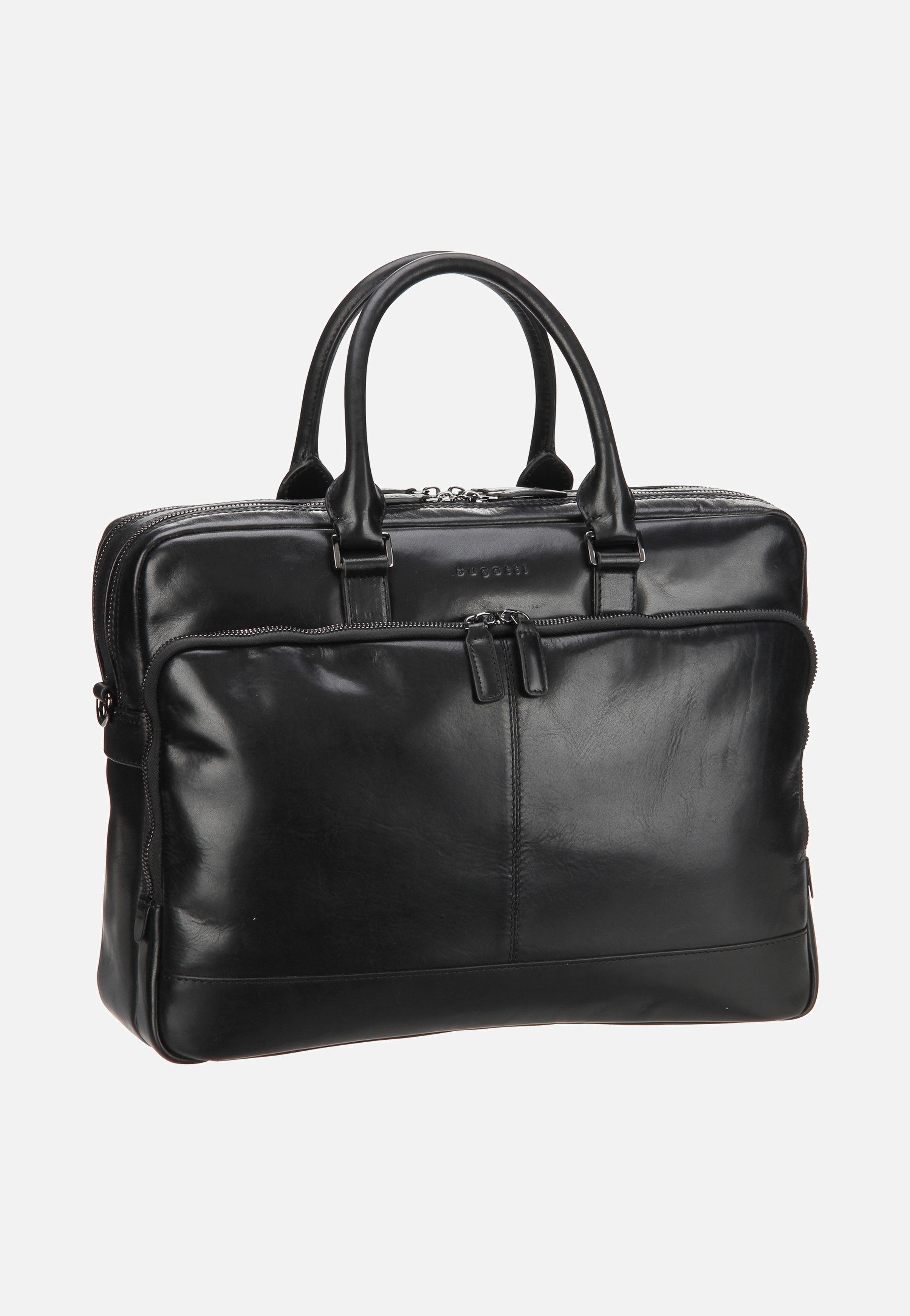 Bugatti Romano 4018 Schwarz - Briefcase | Sakoi