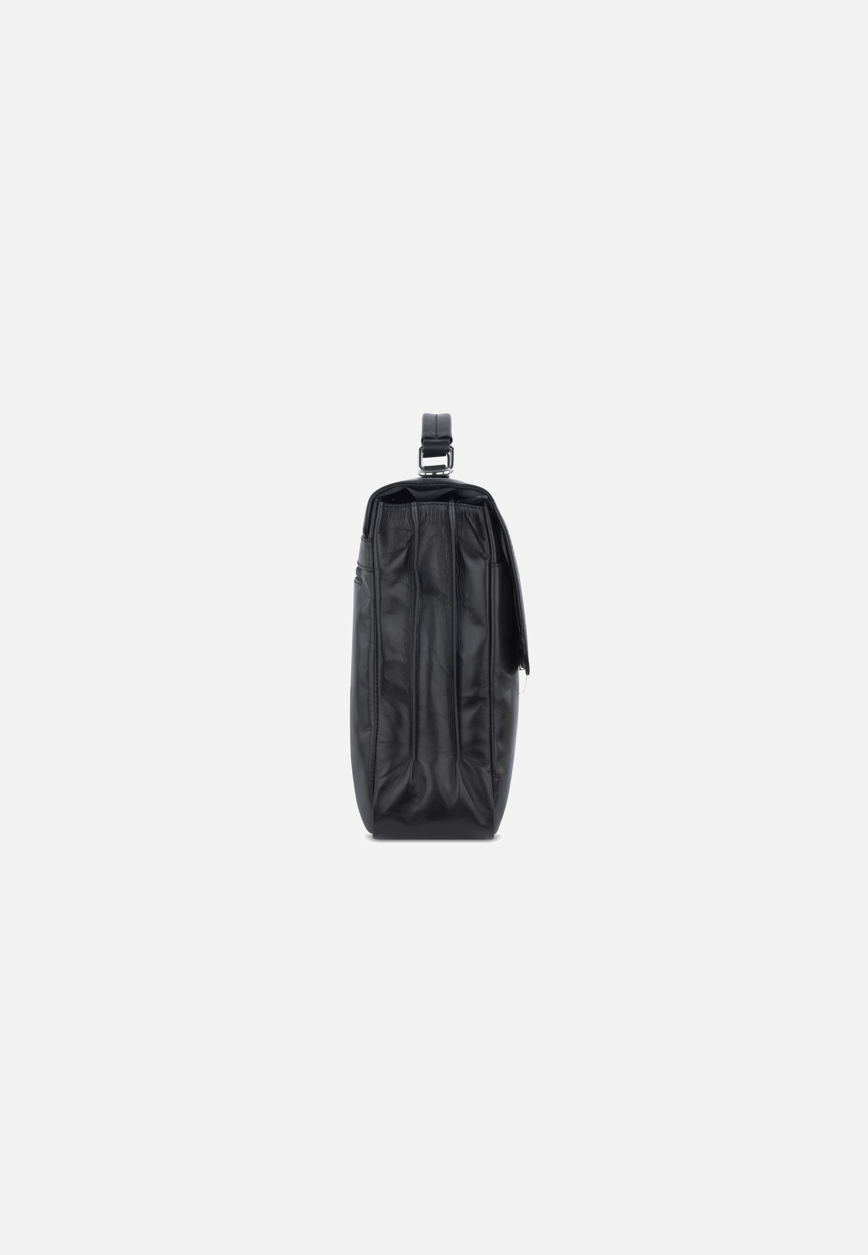 Bugatti Romano Large Schwarz Briefcase