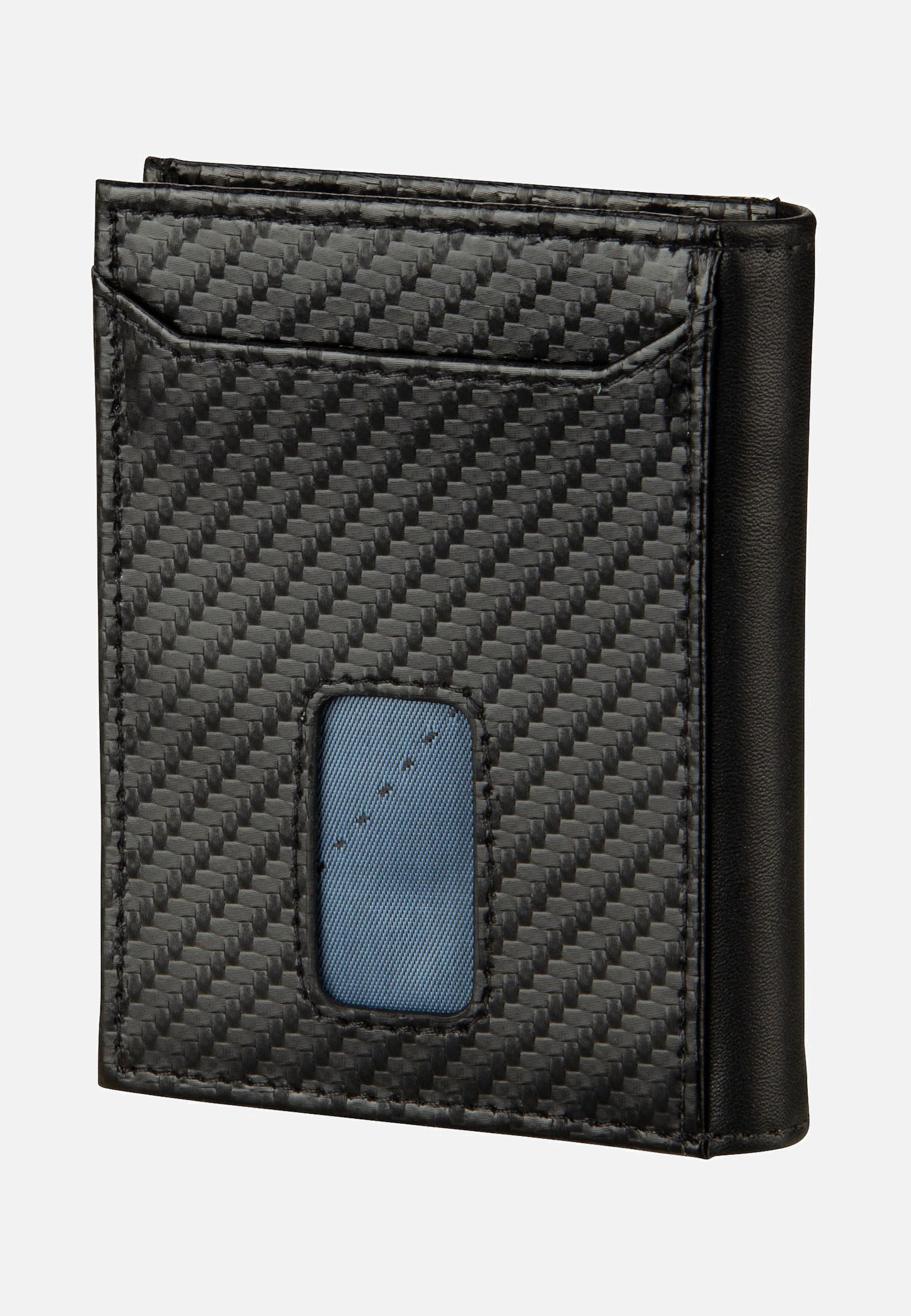 Bugatti - Secure Slim Mini 1490C Schwarz - Card Holder | Neutral-Image