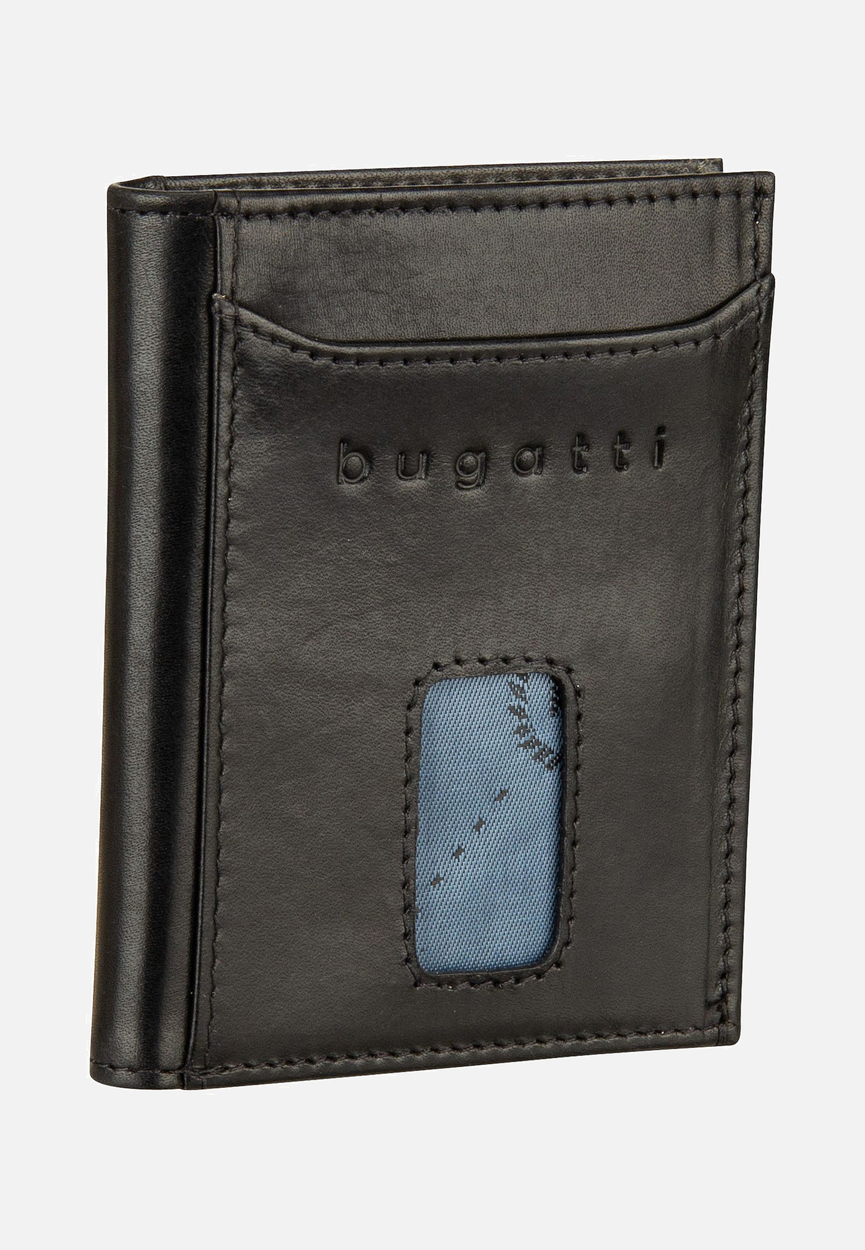 Bugatti - Secure Slim Mini 1490R Schwarz - Card Holder | Neutral-Image