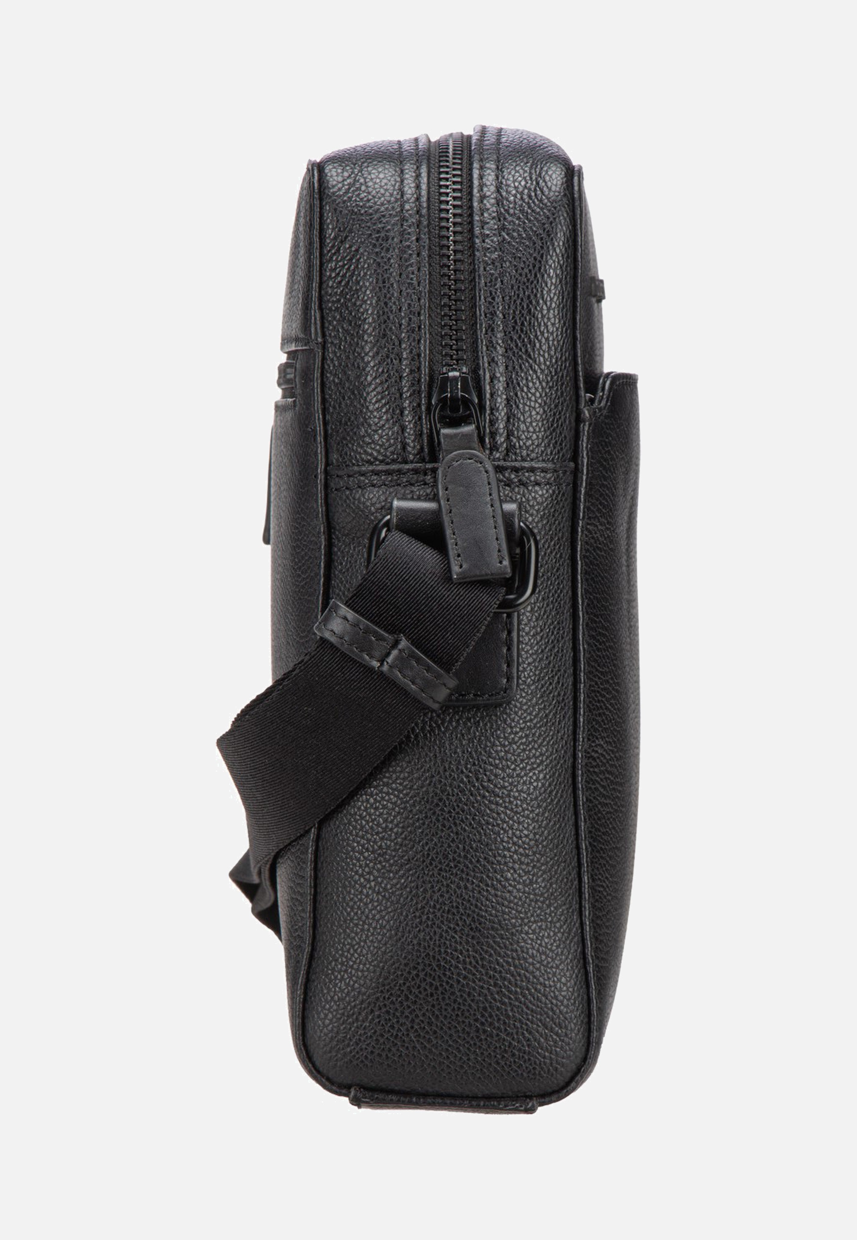 Bugatti Black Shoulder Bag Black Crossbody Bag