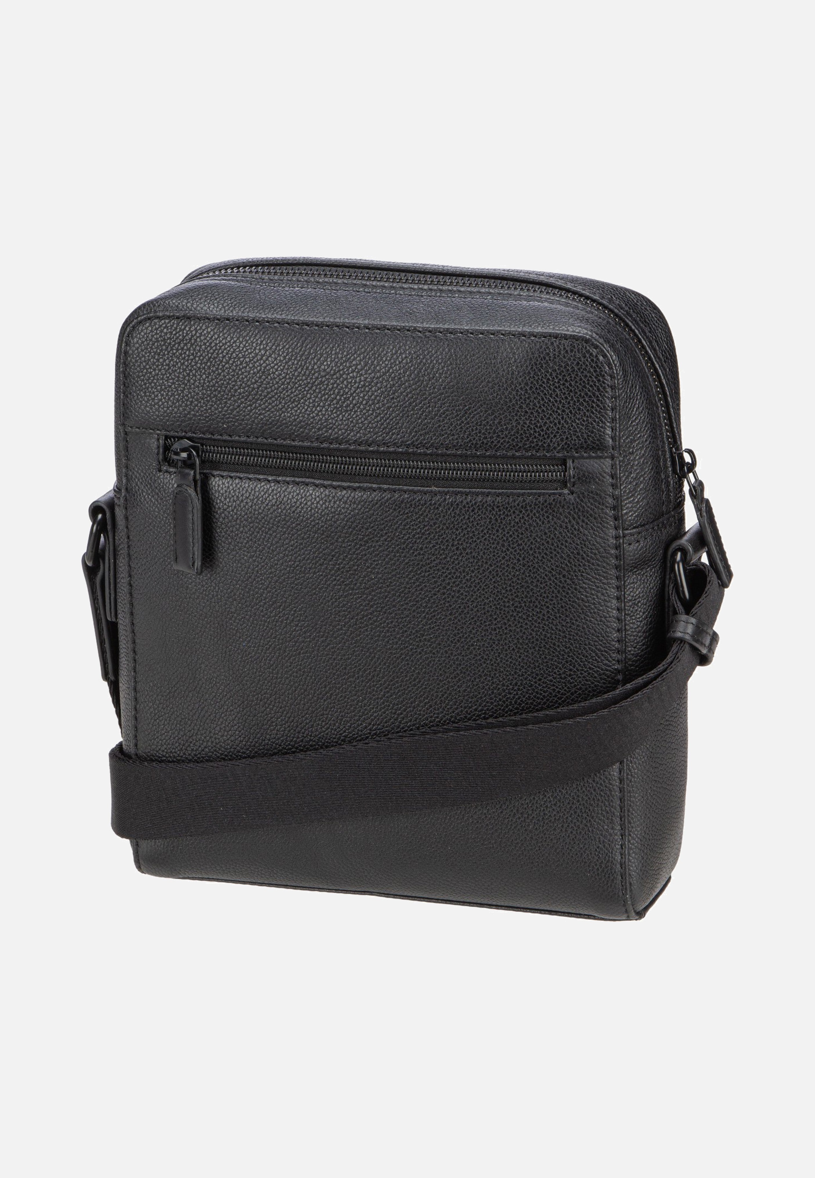 Bugatti Black Shoulder Bag Black Crossbody Bag