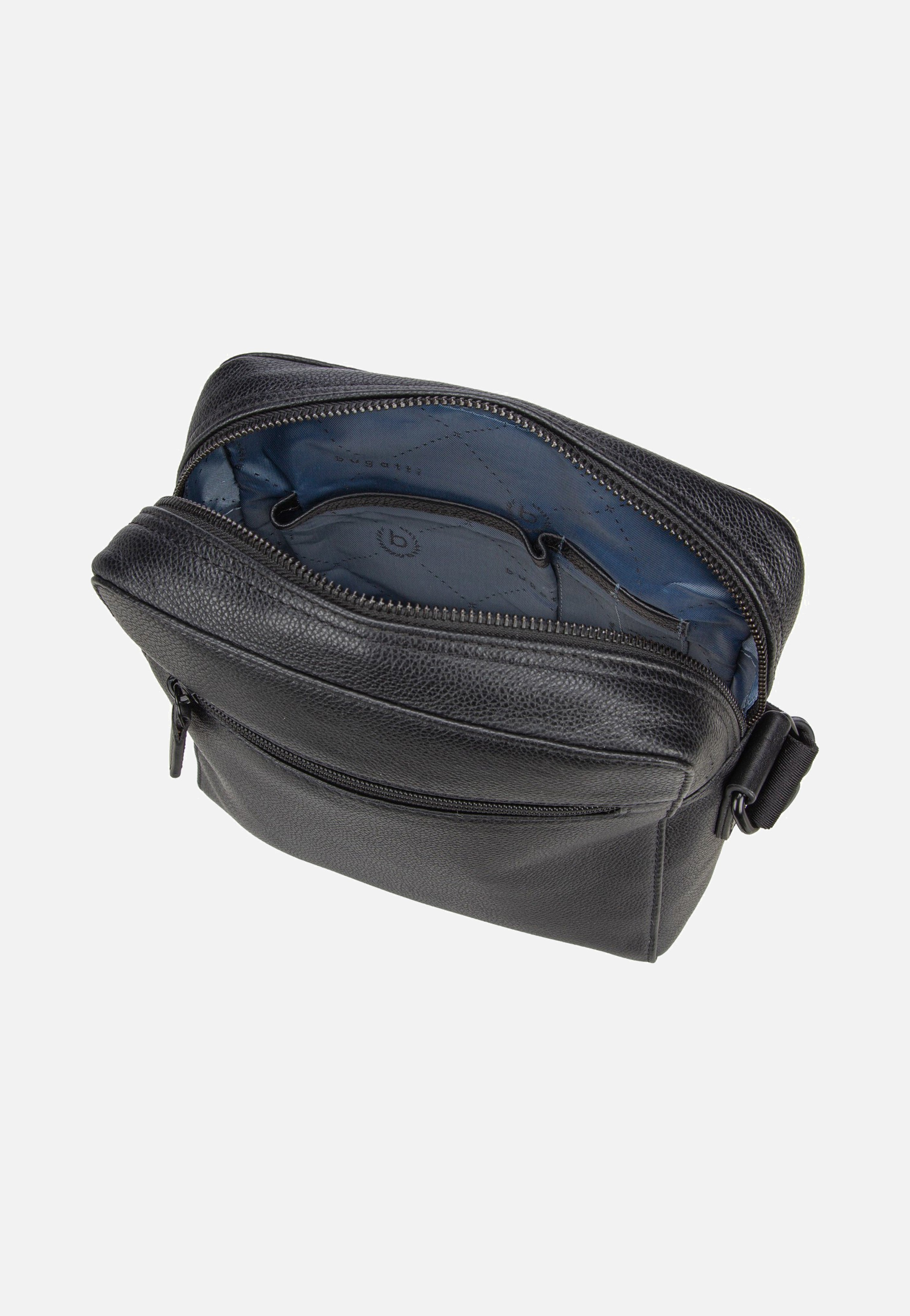 Bugatti Black Shoulder Bag Black Crossbody Bag