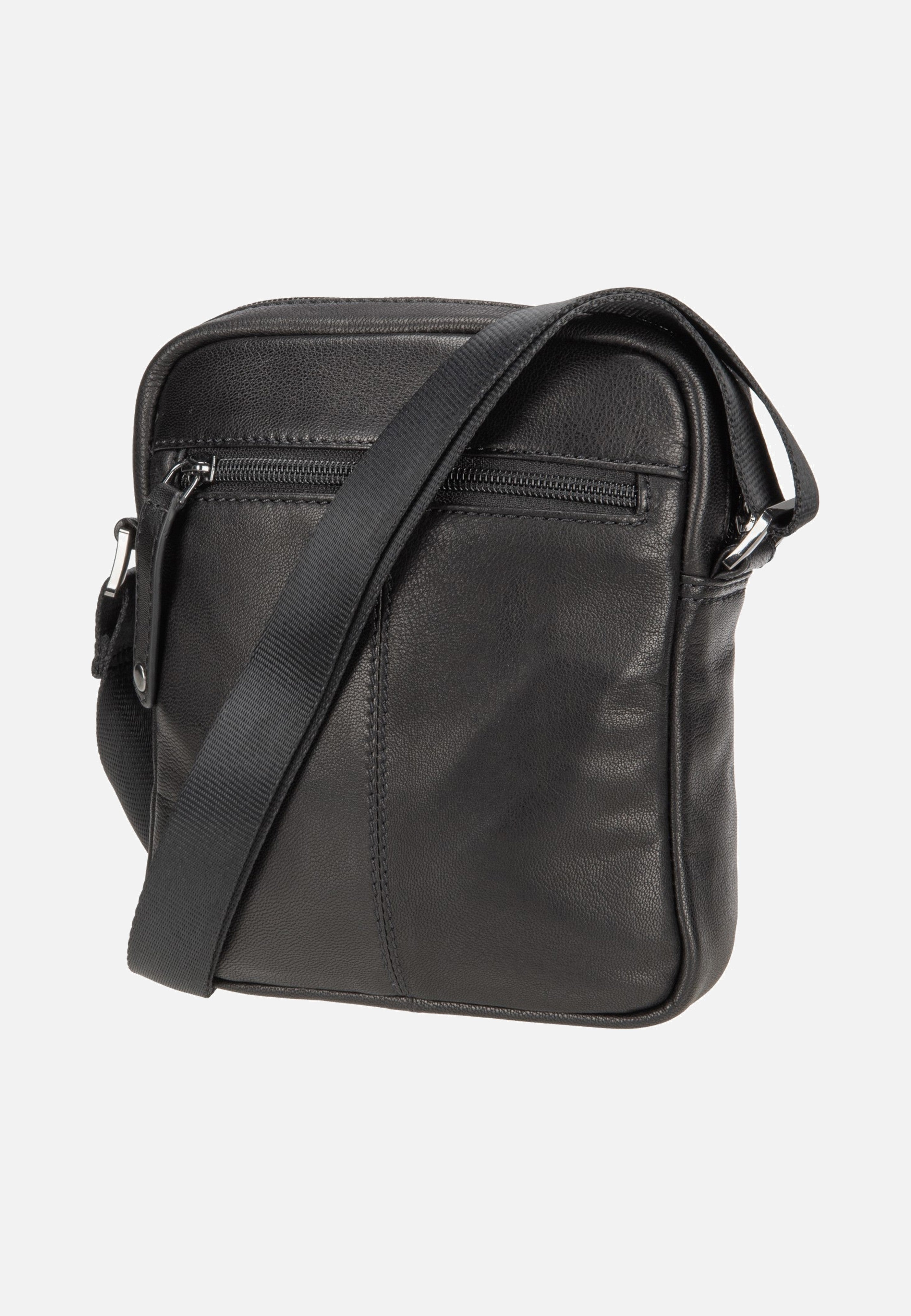 Bugatti Black Magic Shoulder Bag Small Black Crossbody Bag