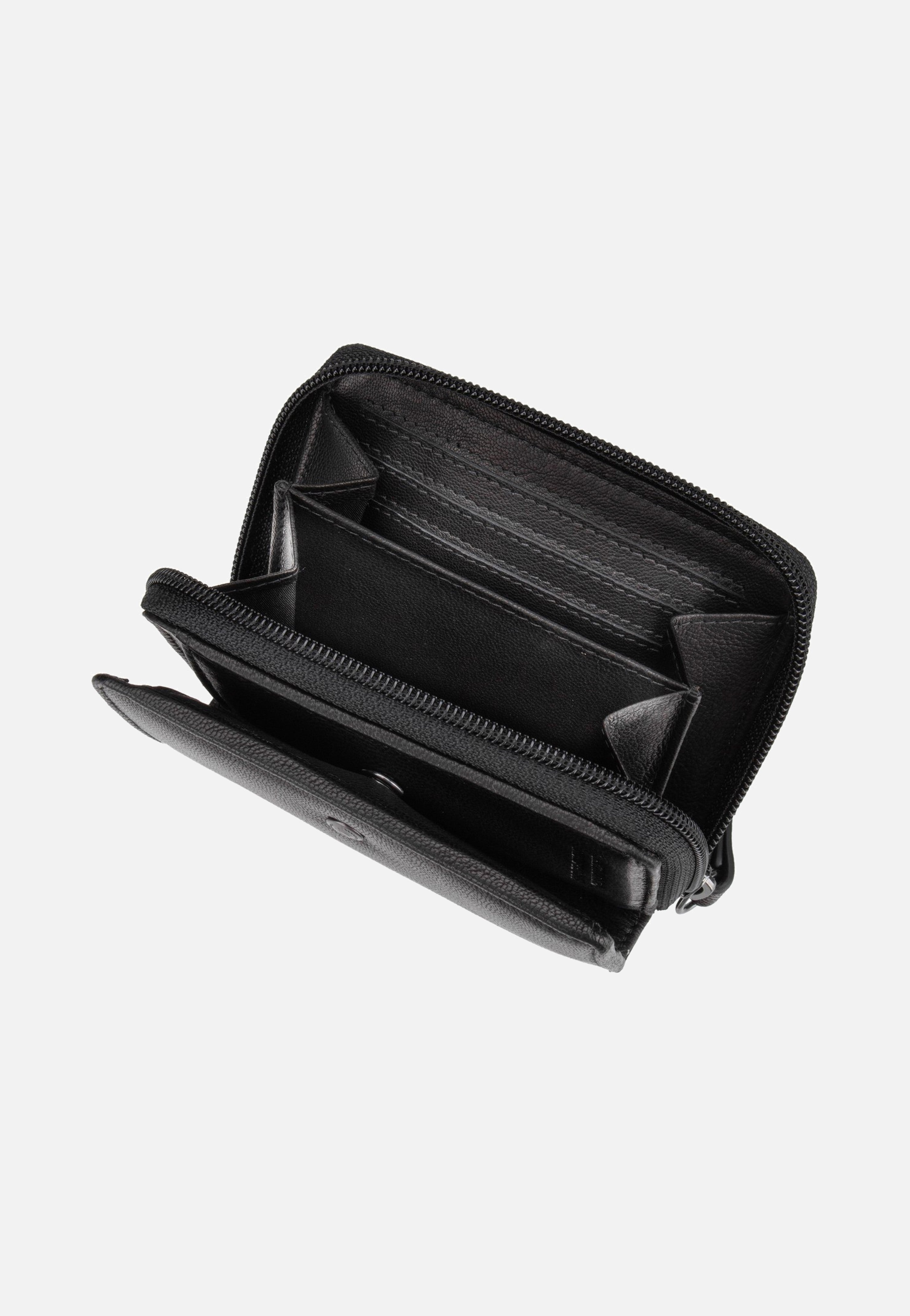 Bugatti Black Magic Zip Wallet Black Wallet