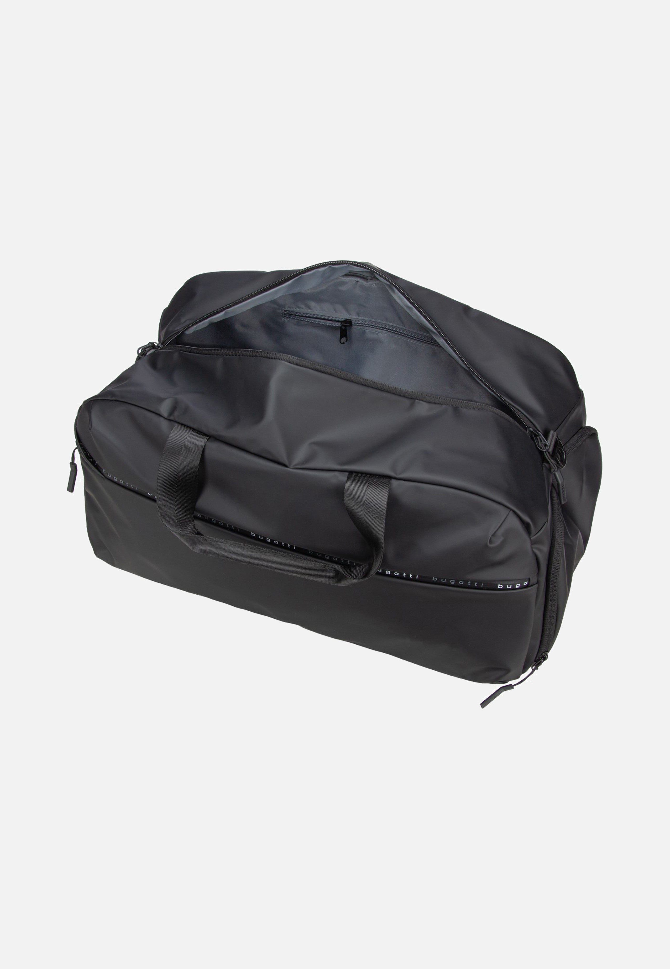 Bugatti Blanc Sports Bag Black Weekender