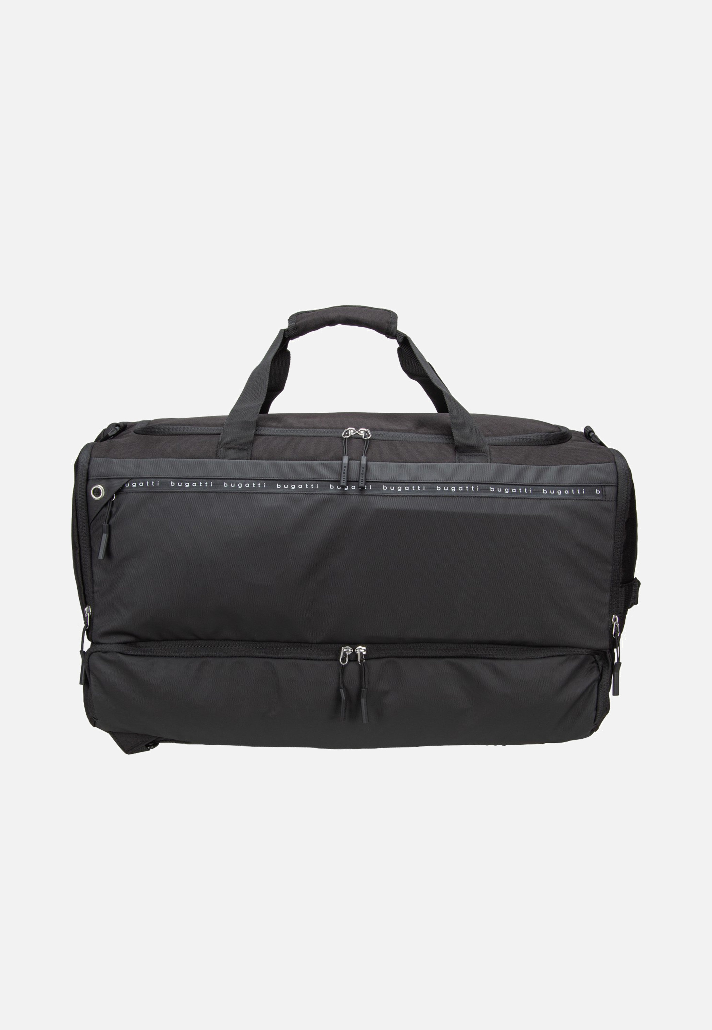 Bugatti Blanc Delight Weekender 2 In 1 Black Weekender