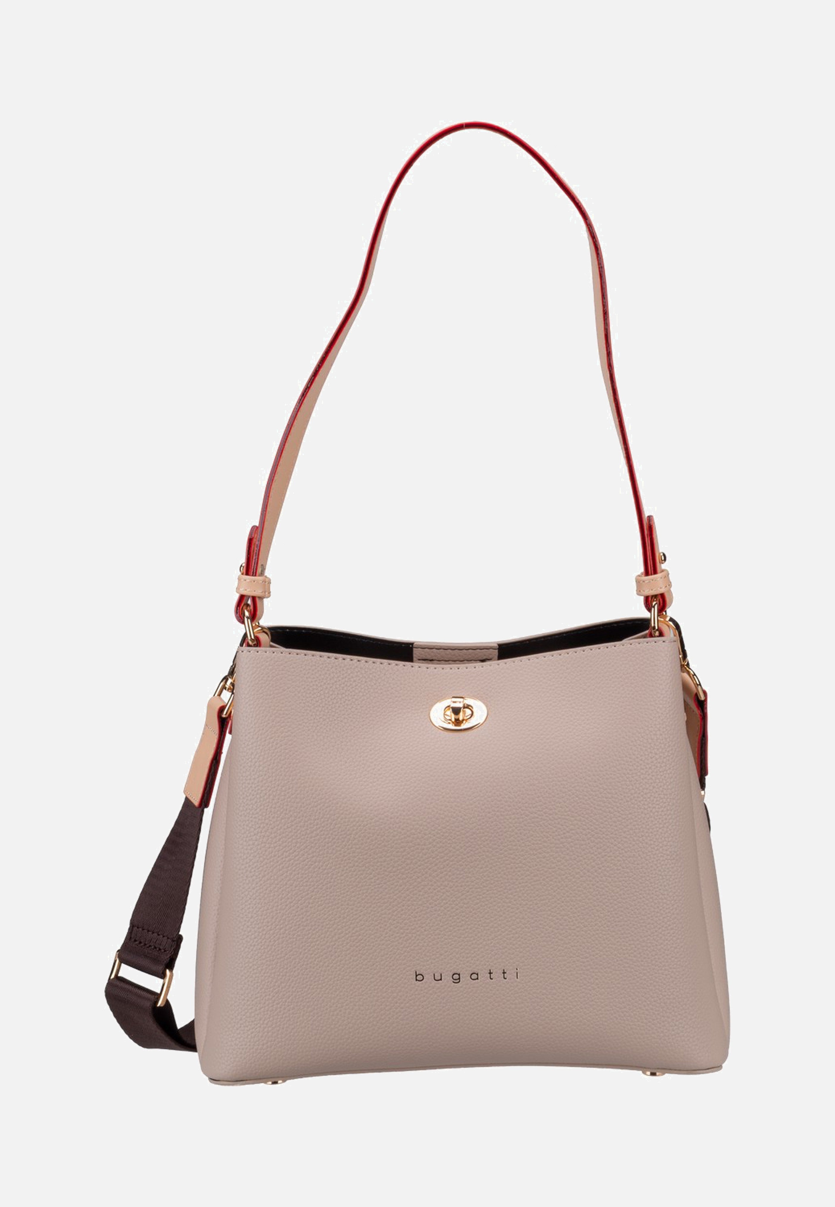 Bugatti Ella Ladies Bag Beige Hobo Bag