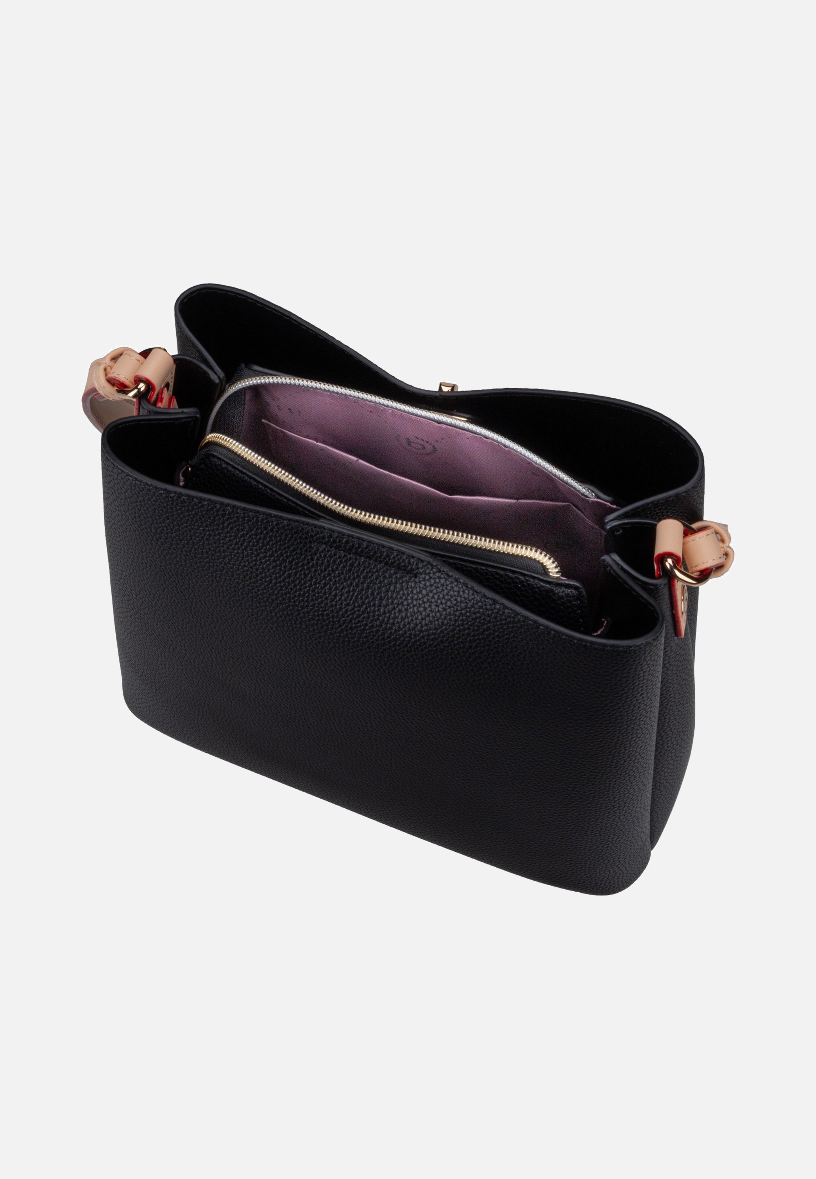 Bugatti Ella Ladies Bag Black Hobo Bag