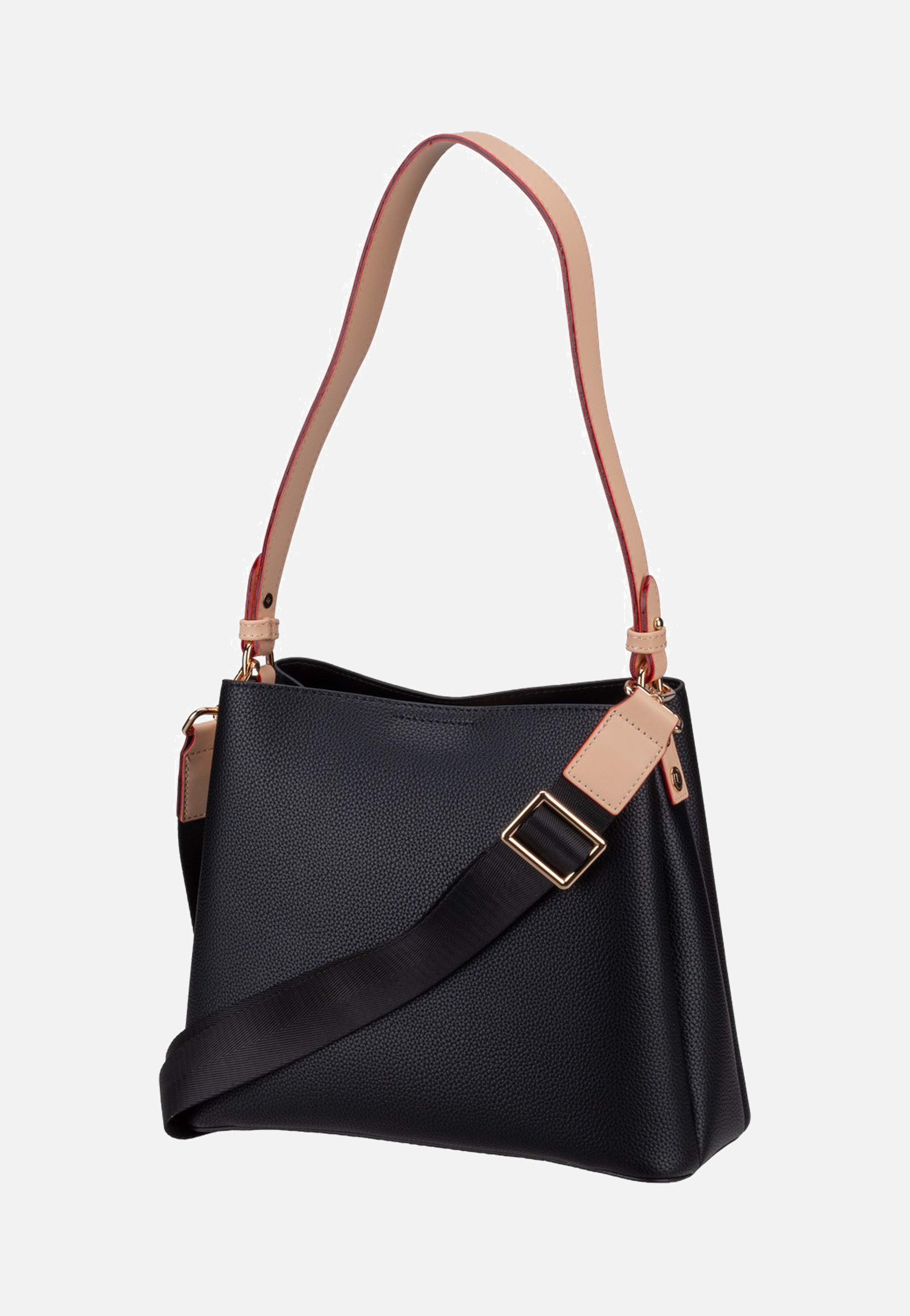 Bugatti Ella Ladies Bag Black Hobo Bag