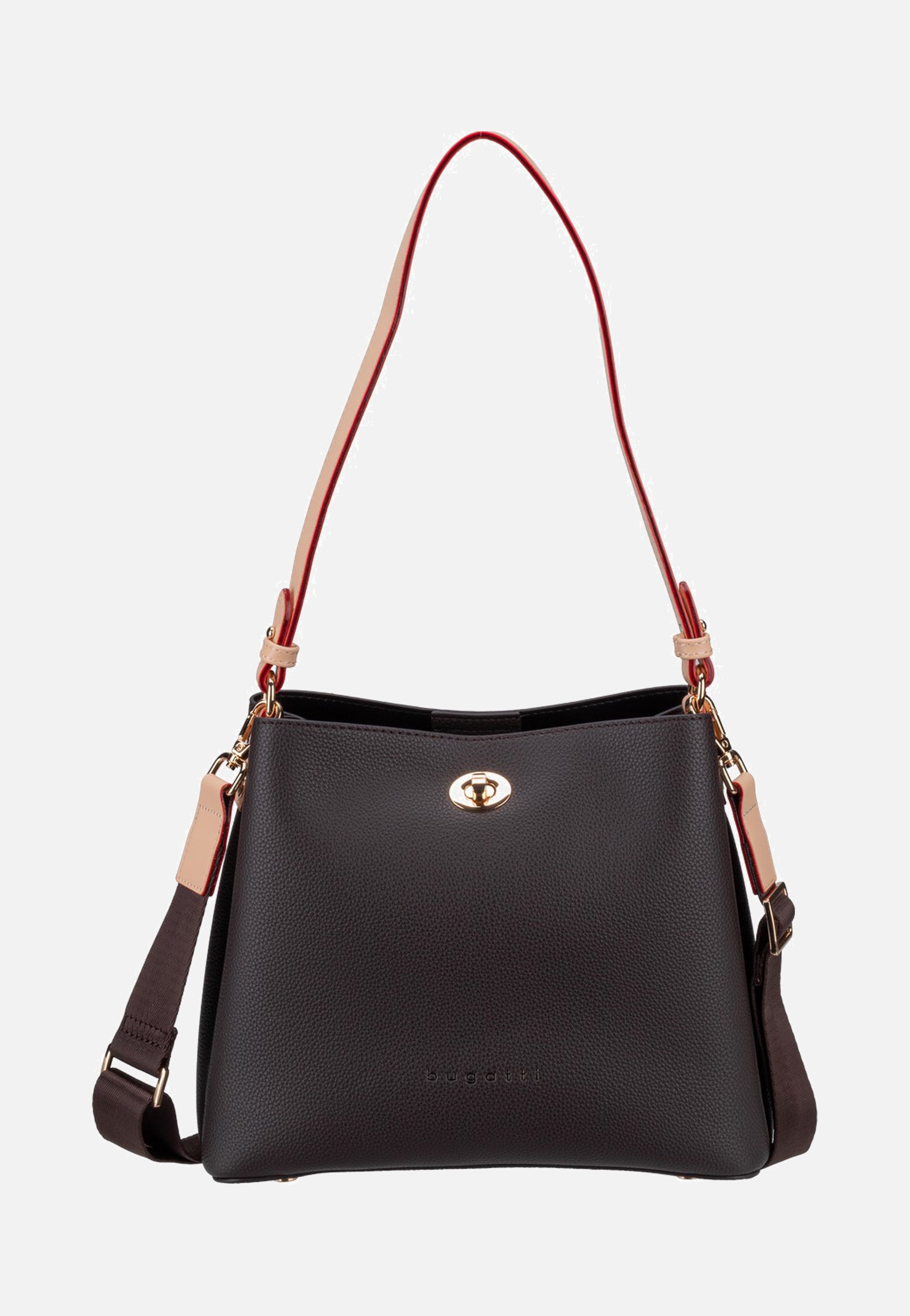 Bugatti Ella Ladies Bag Darkbrown Hobo Bag